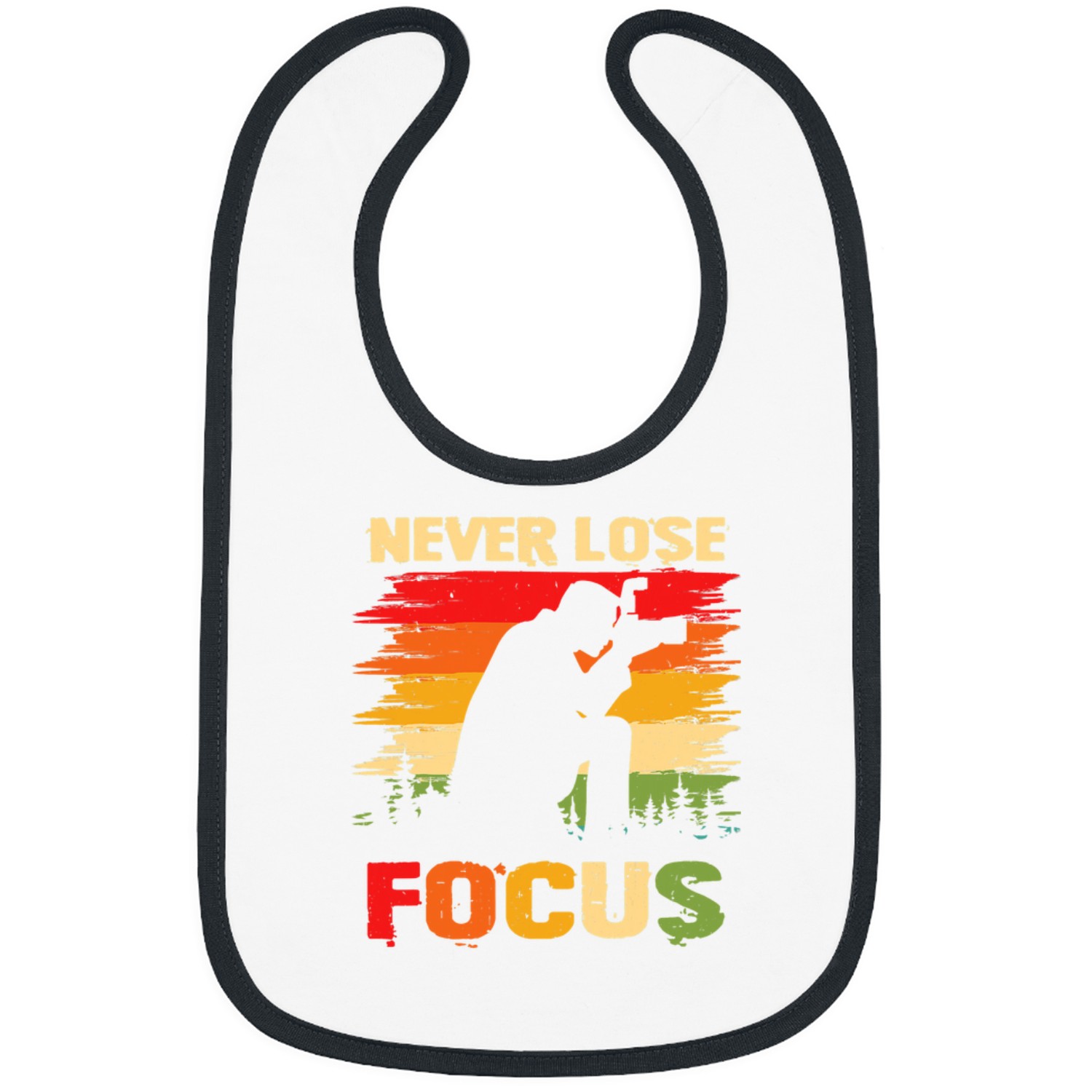 Photographer Job Never Lose Focus Photographer vintages Camera Bibs