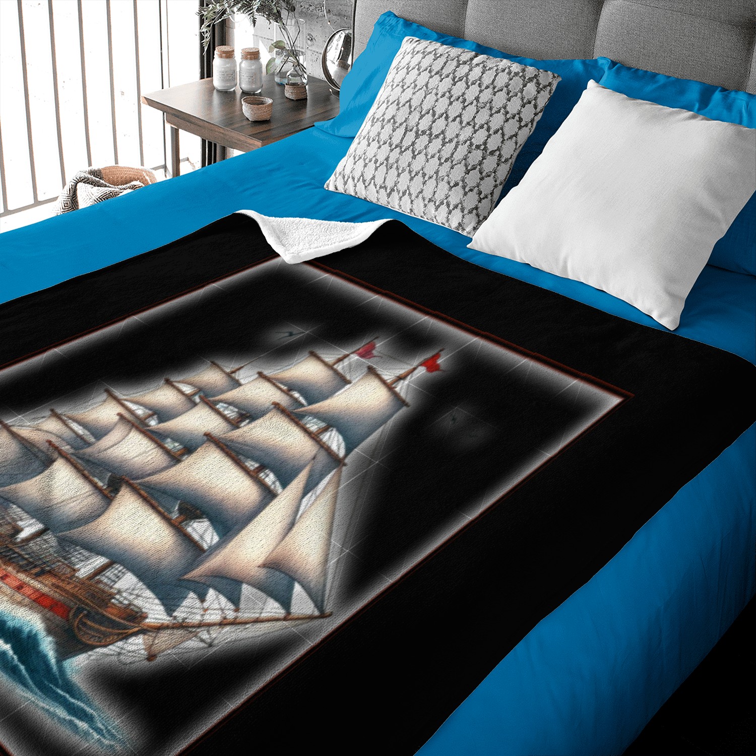 Old sailing ships Baby Blankets