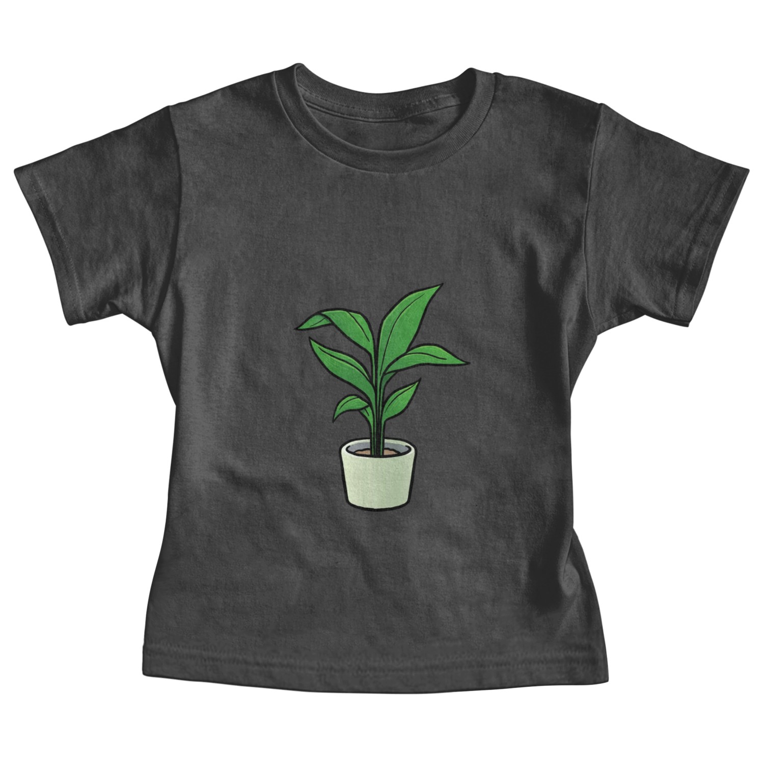 Cast Iron Pot Plant Baby Tees