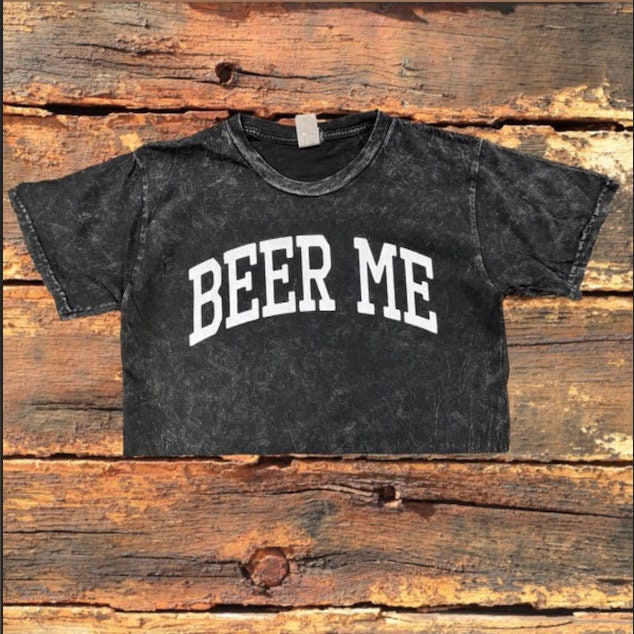 Party Shirt (Beer Me) Crop Top