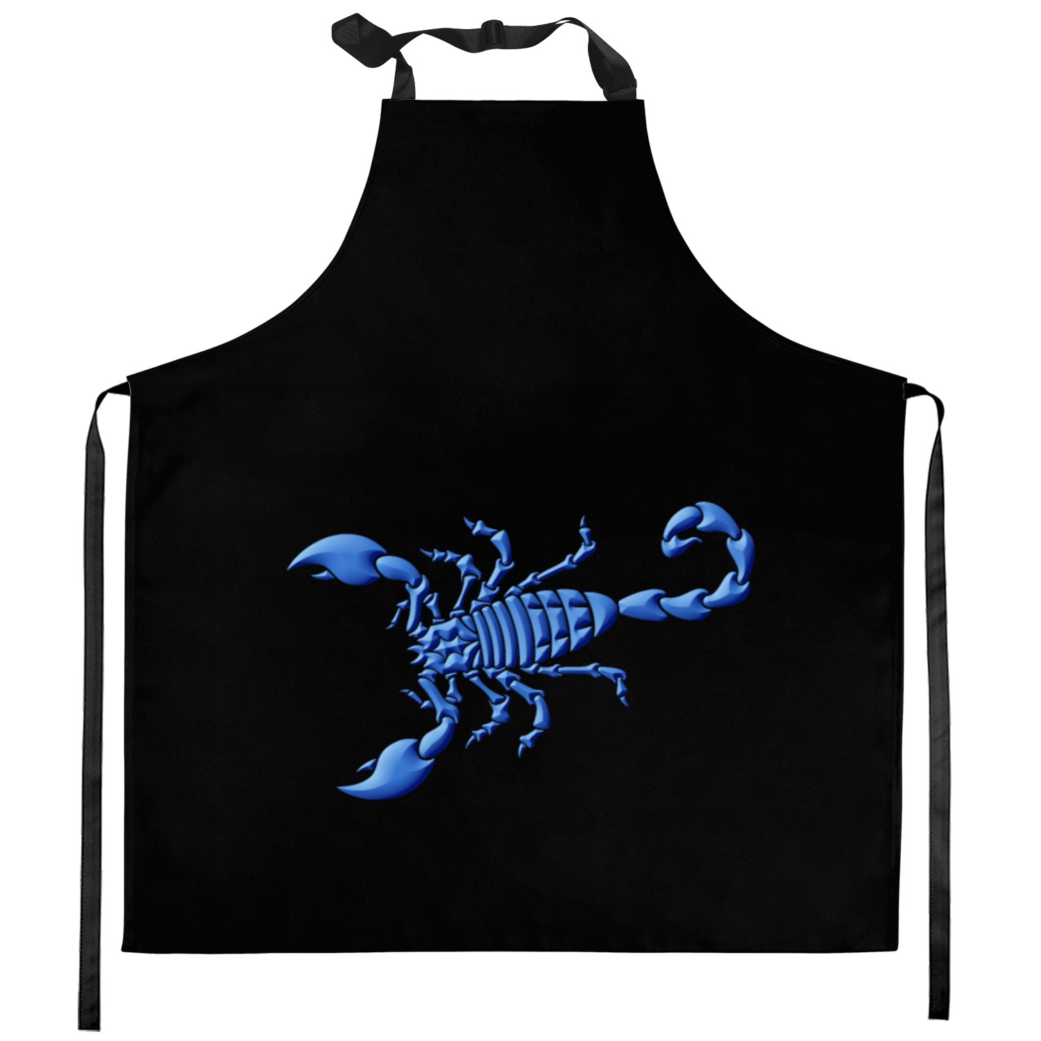 Blue Scorpion Kitchen Aprons