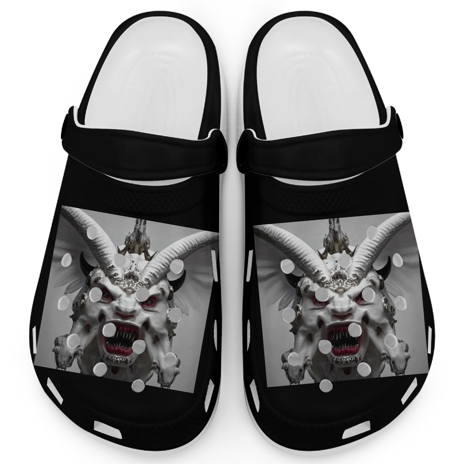 White demon Clogs