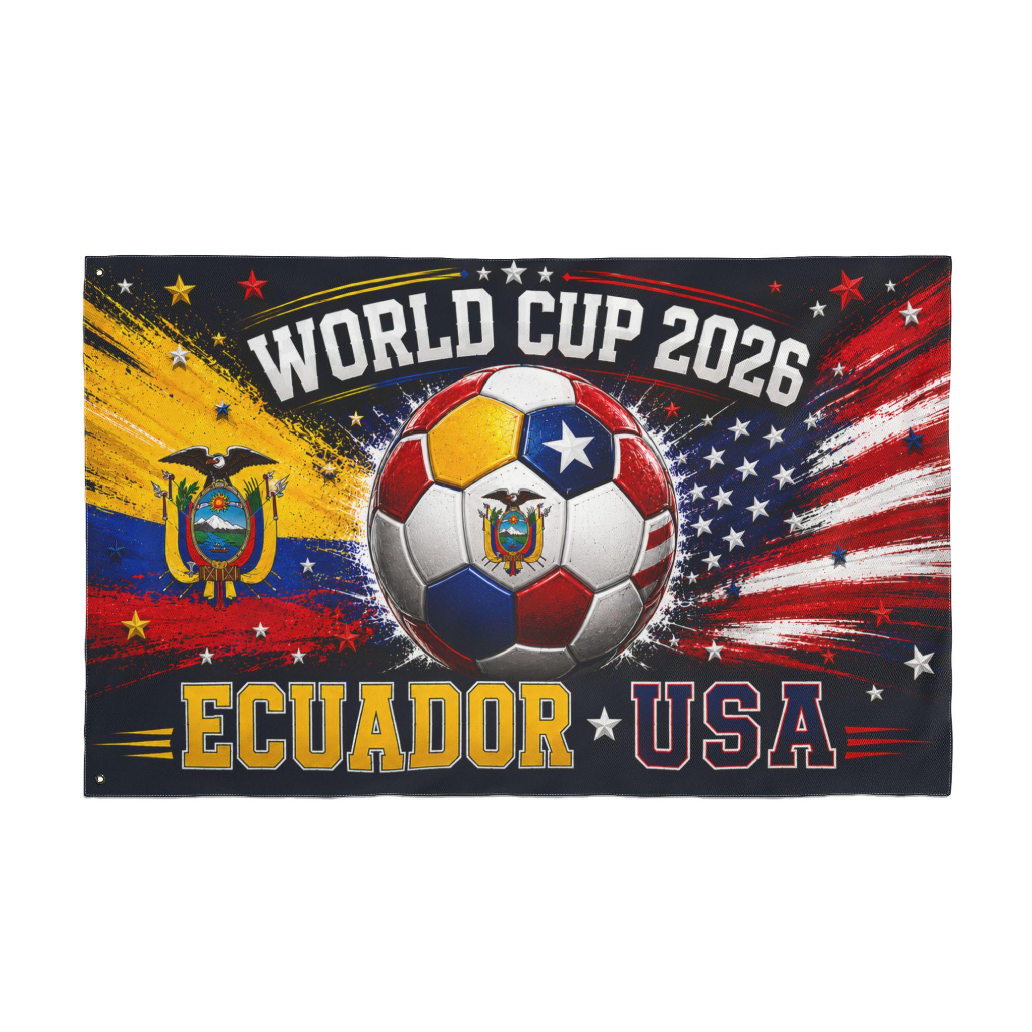 World Cup 2026 Ecuador USA Tapestry