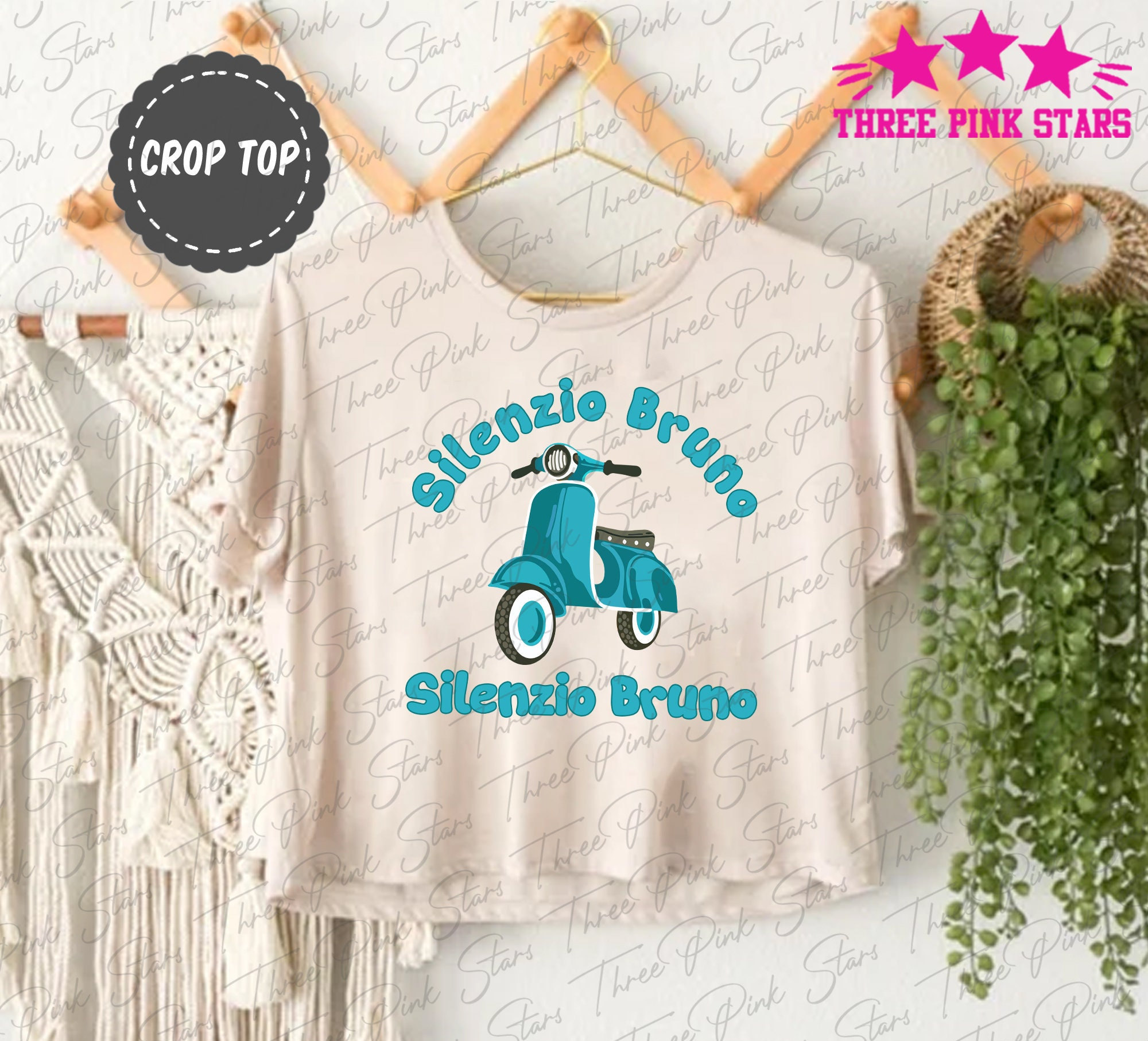 Pixar Luca Crop Top, Luca Silenzio Bruno Crop Tee E5255