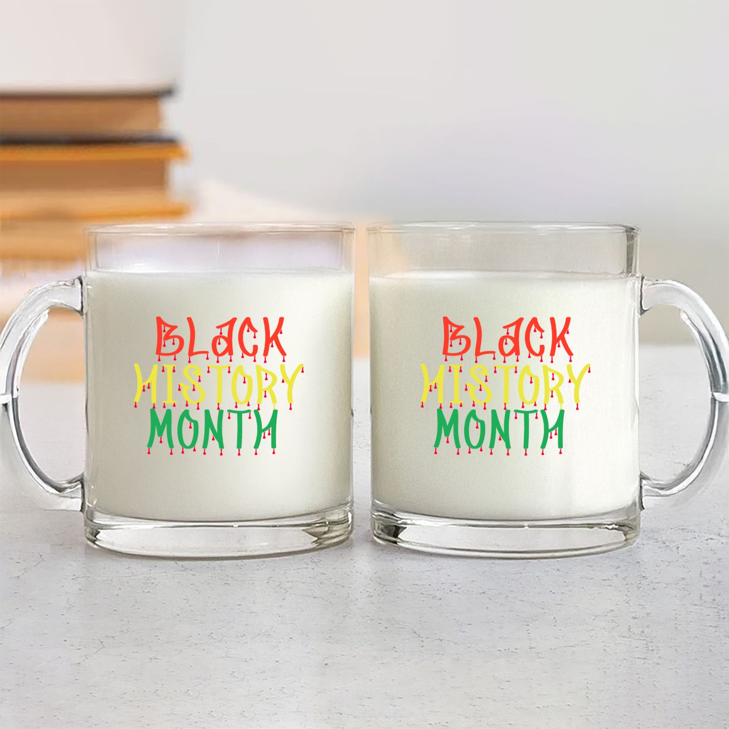 Black History Month Glass Mugs Women I Am Black History