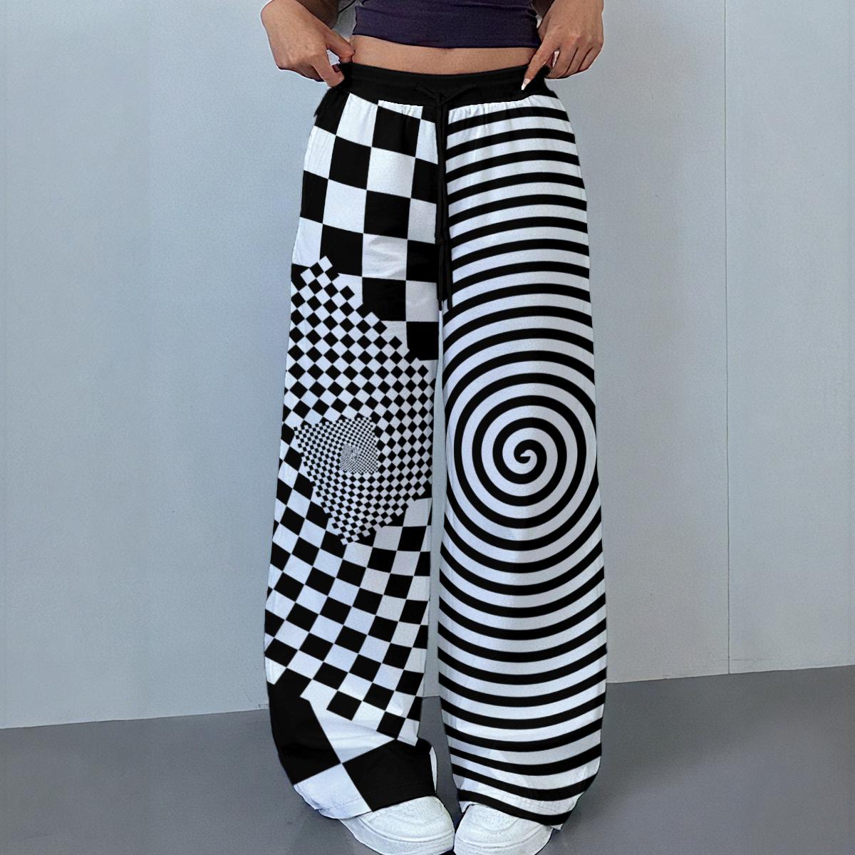 Vertigo Split Madness Women's Leg Trousers, Women's Casual Pants