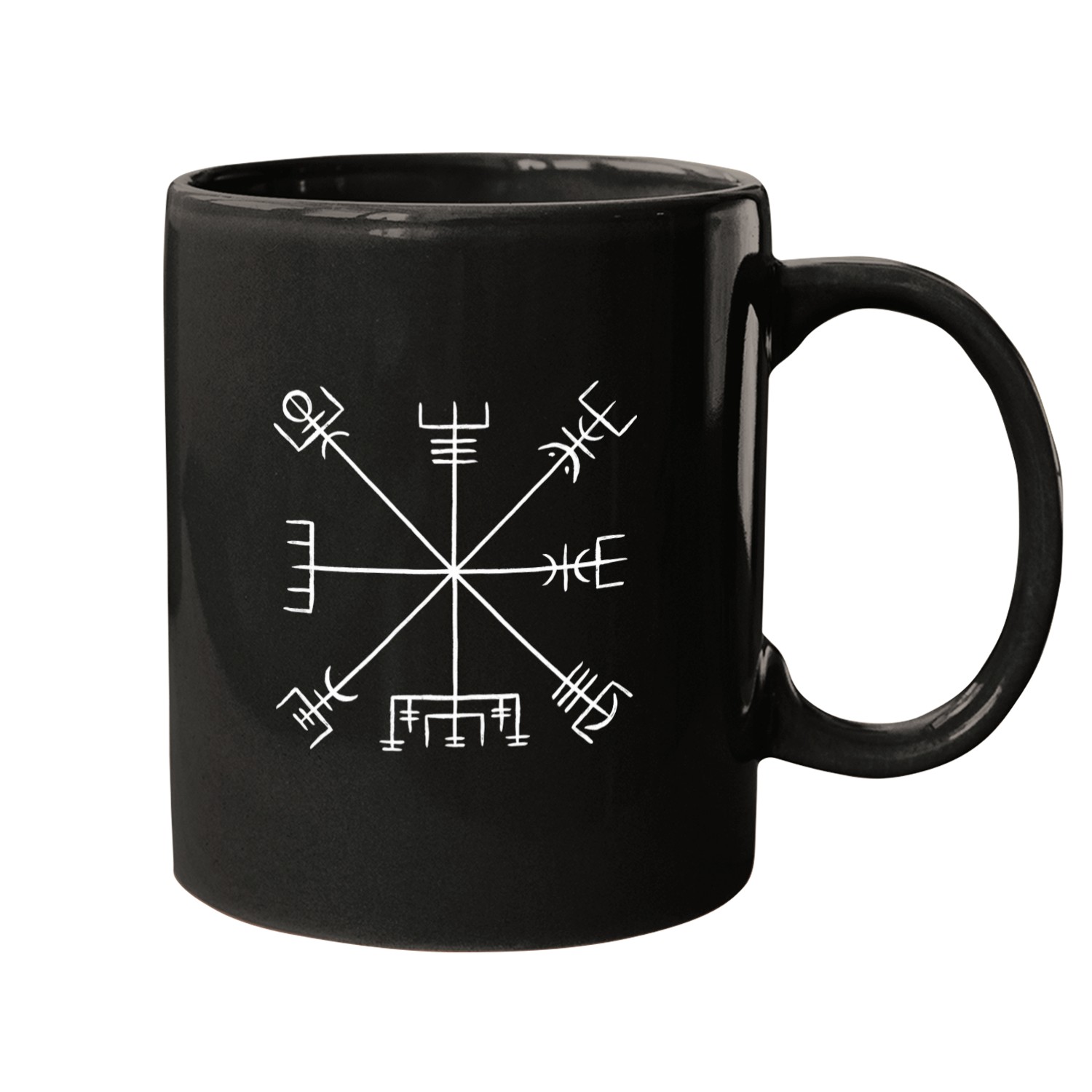 Vegvisir Nordic Viking Compass Mugs