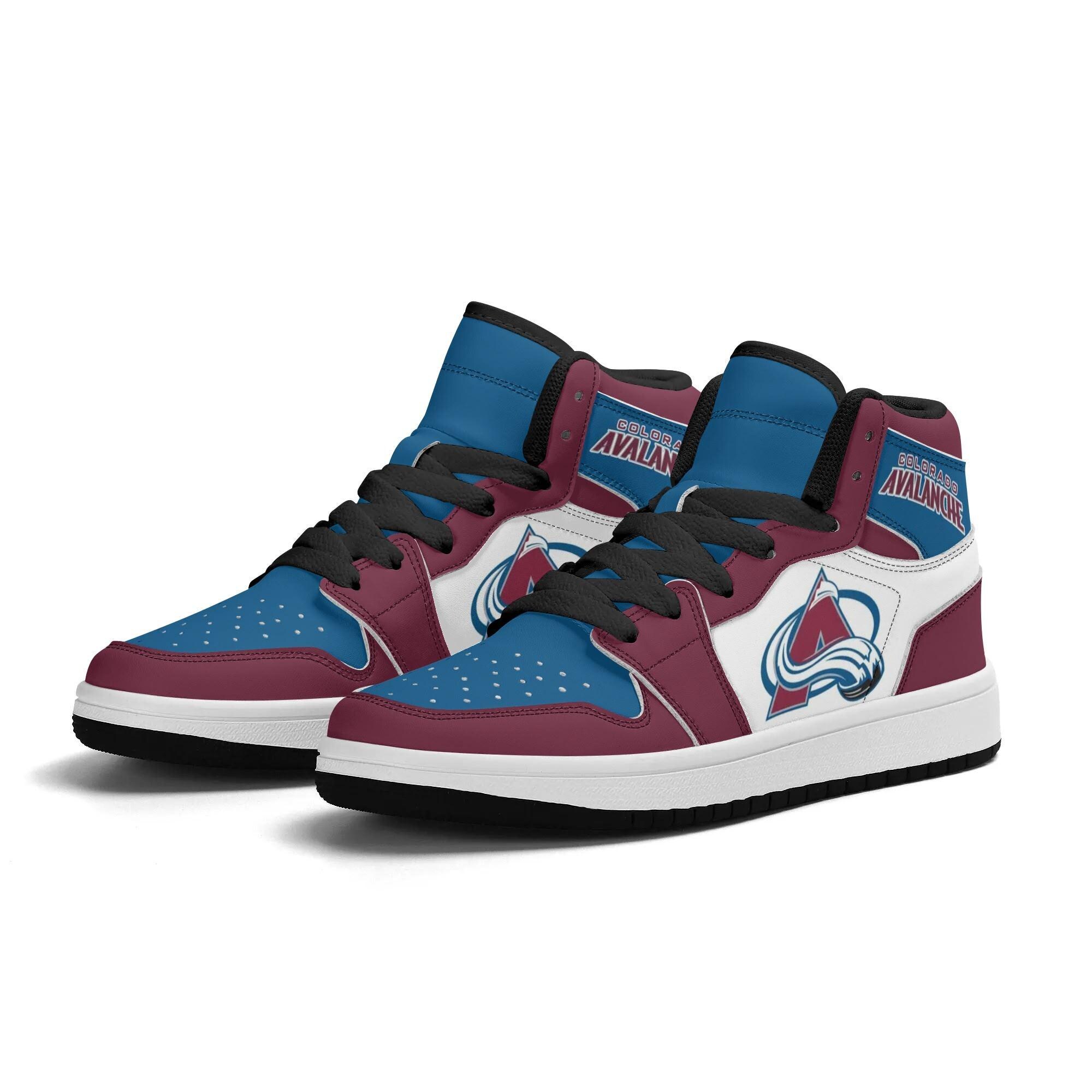 Colorado Avalanche Fan Basketball Shoes | High Top Shoes