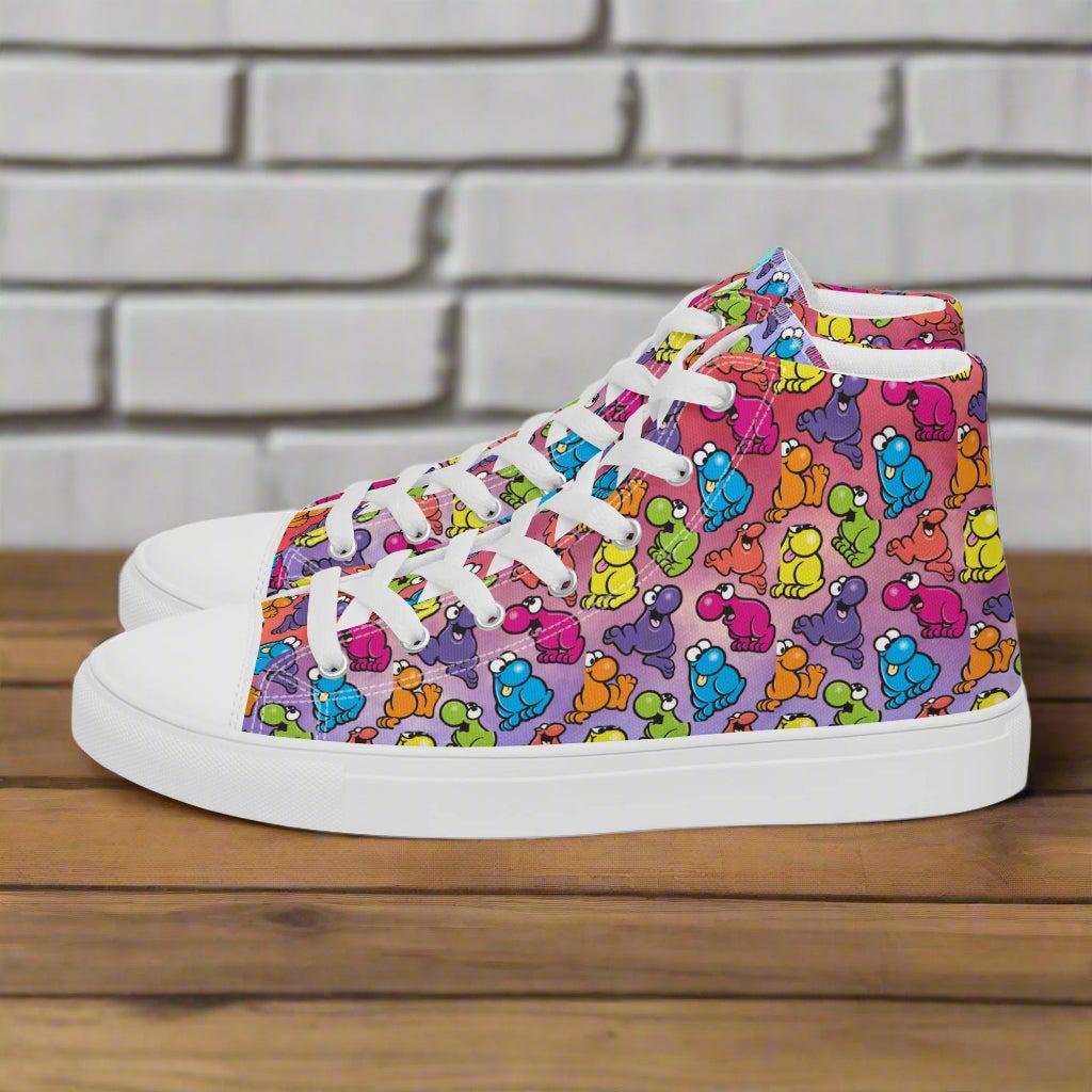 Buncha Nerds | Women & Girls High Top Canvas Sneakers