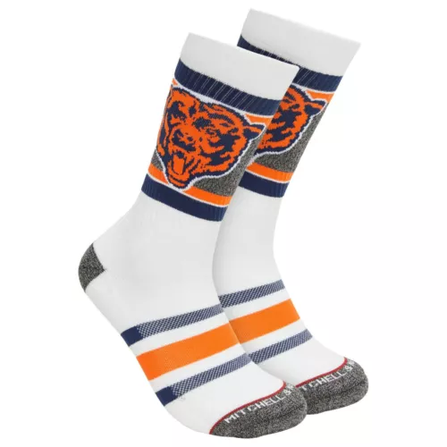 Mitchell & Ness football Chicago Bears Interception Crew Socks, New