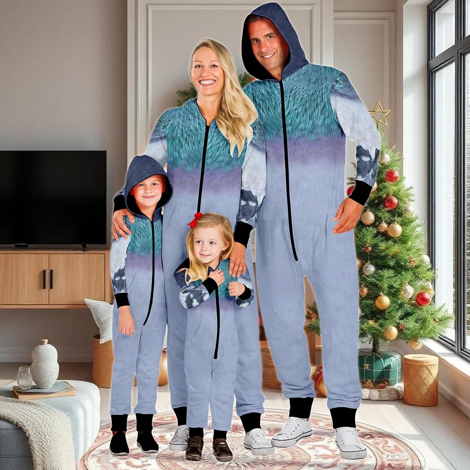 Christmas Pigeon Cosplay Jumpsuit, Funny Pigeon Onesies, Pigeon Bird One-Piece Pjs, Pigeon Costume Outfit, Xmas Gift