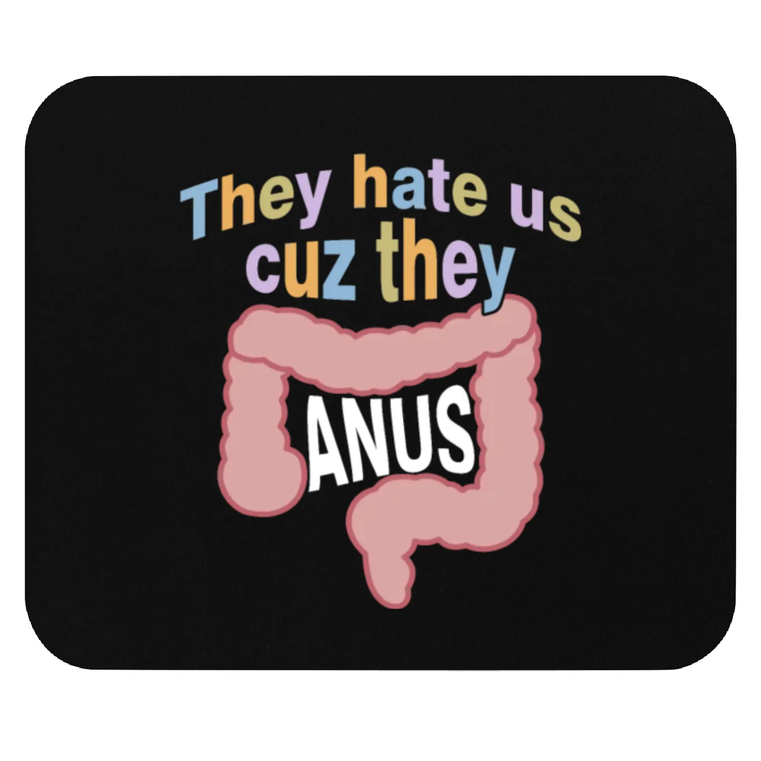 They Hate Us Cuz They Anus Mouse Pads