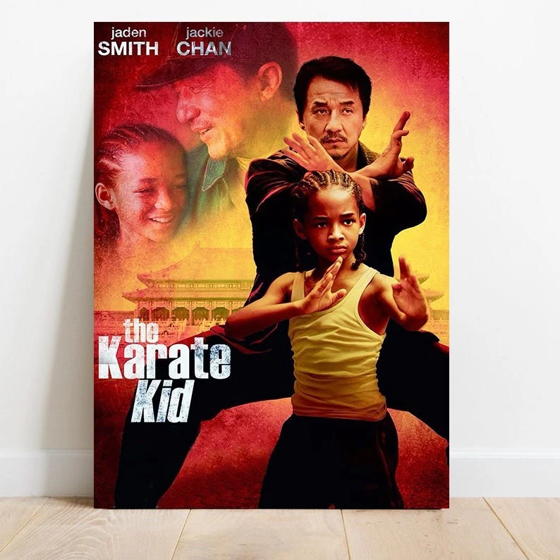 The Karate Kid Jackie Chan Jaden Smith Action Movie Poster
