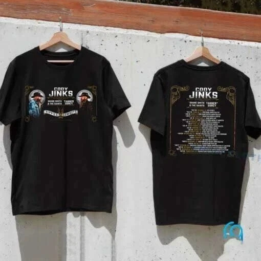 Cody Jinks The Hippies Cowboys Tour 2025 Unisex T-shirt Gift Fan
