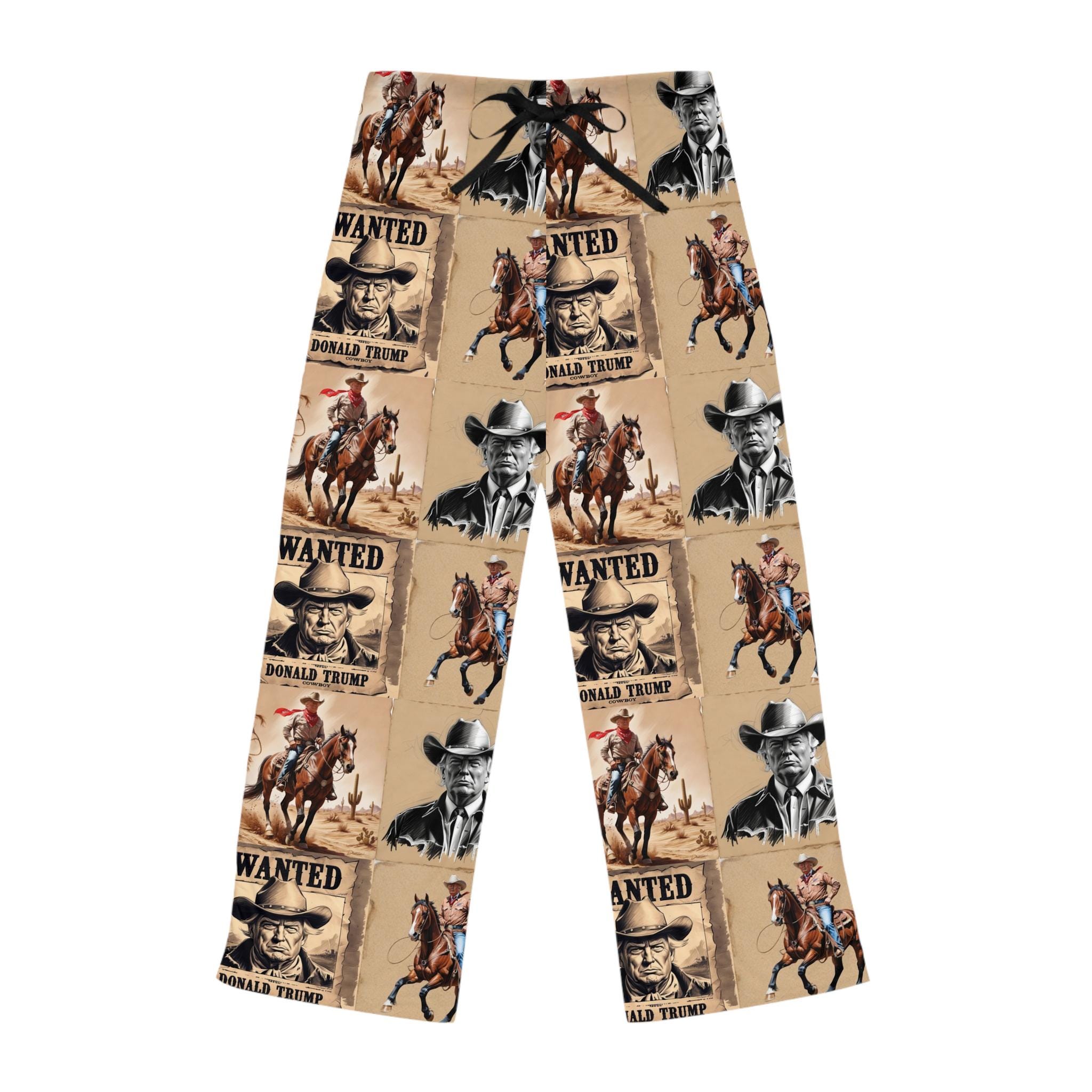 Trump Cowboy Women's Pajama Pants
