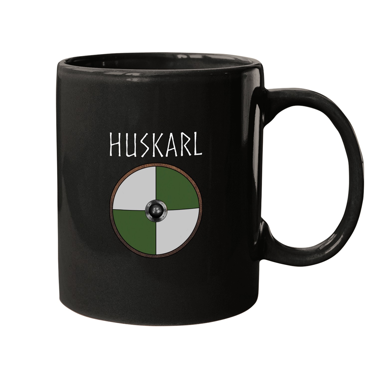 Norse Huskarl Viking Shield Symbol Mugs