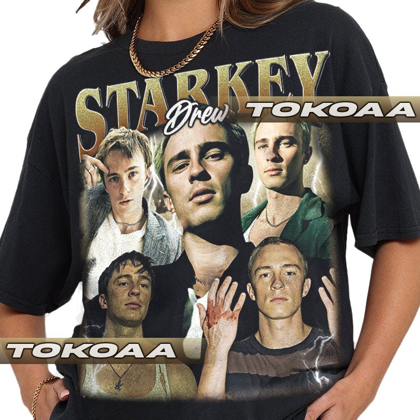 Limited Drew Starkey Vintage Shirt, Gift For Woman