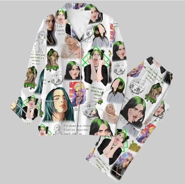 Billie Pajamas Set, Billie Merch