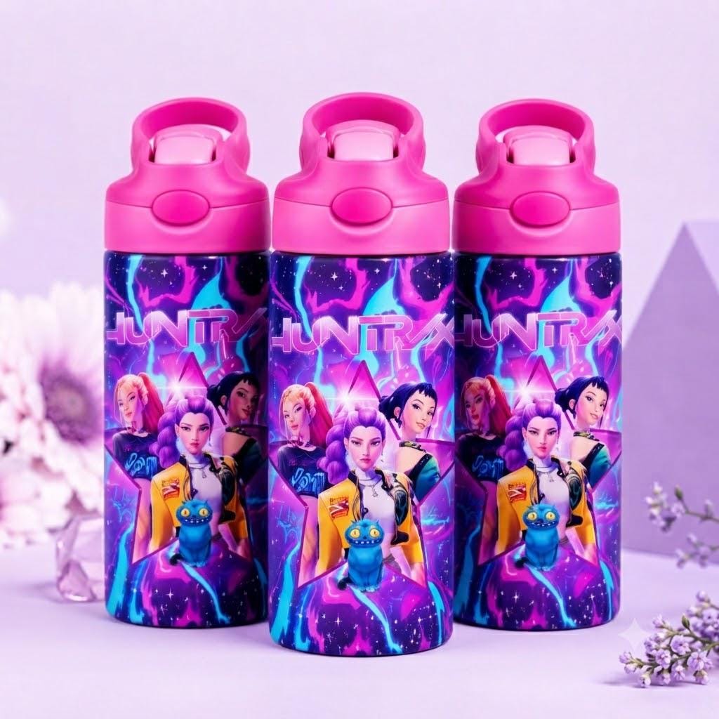 Kpop Demon Hunter Kids Water Bottle, Back to School Gift, Gift For Girls/Boys