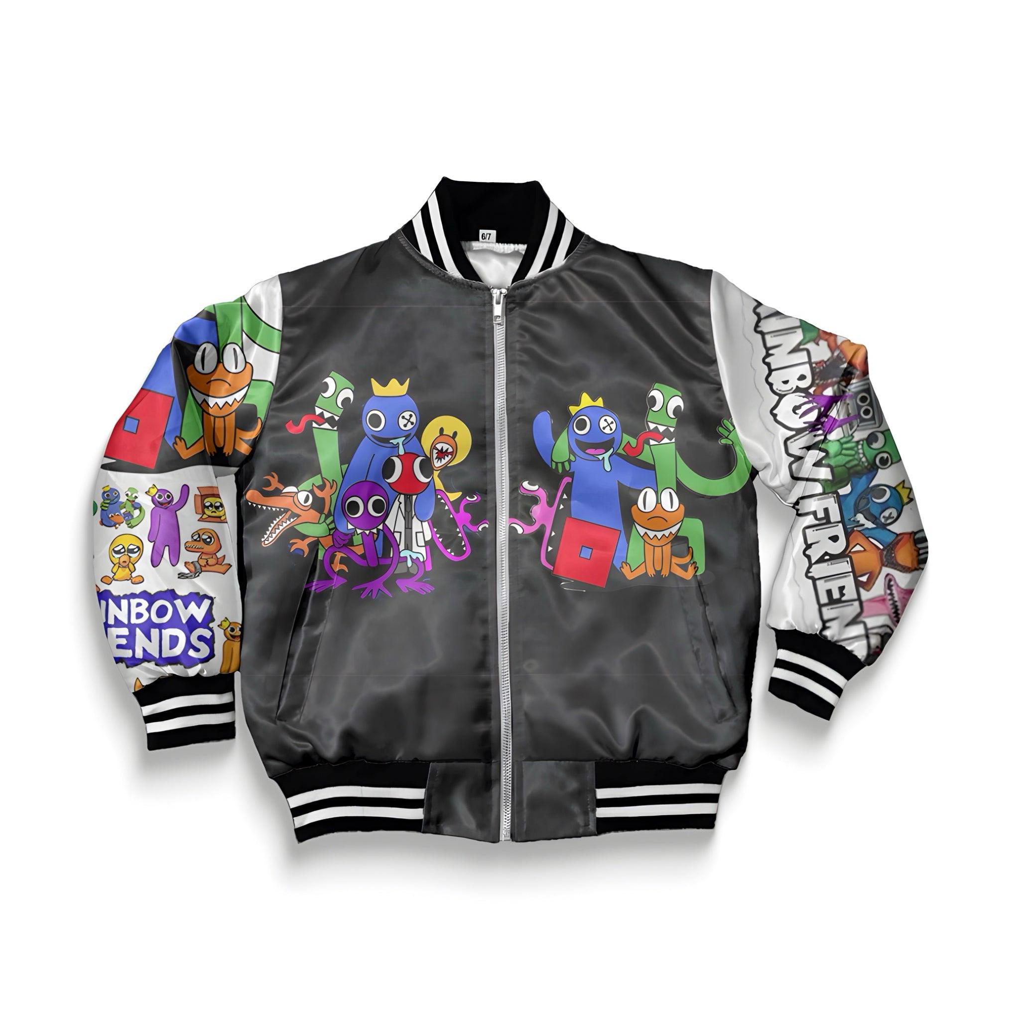 Rainbow buddies character inspired outfit Bomber