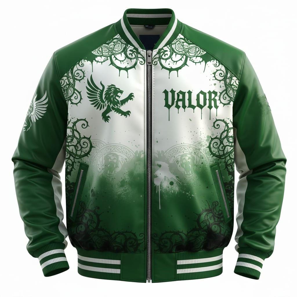 Handmade Fleece Bomber Jacket Sublimation Biker unique Varsity Graphic Lightweight Sports Jacket for Men