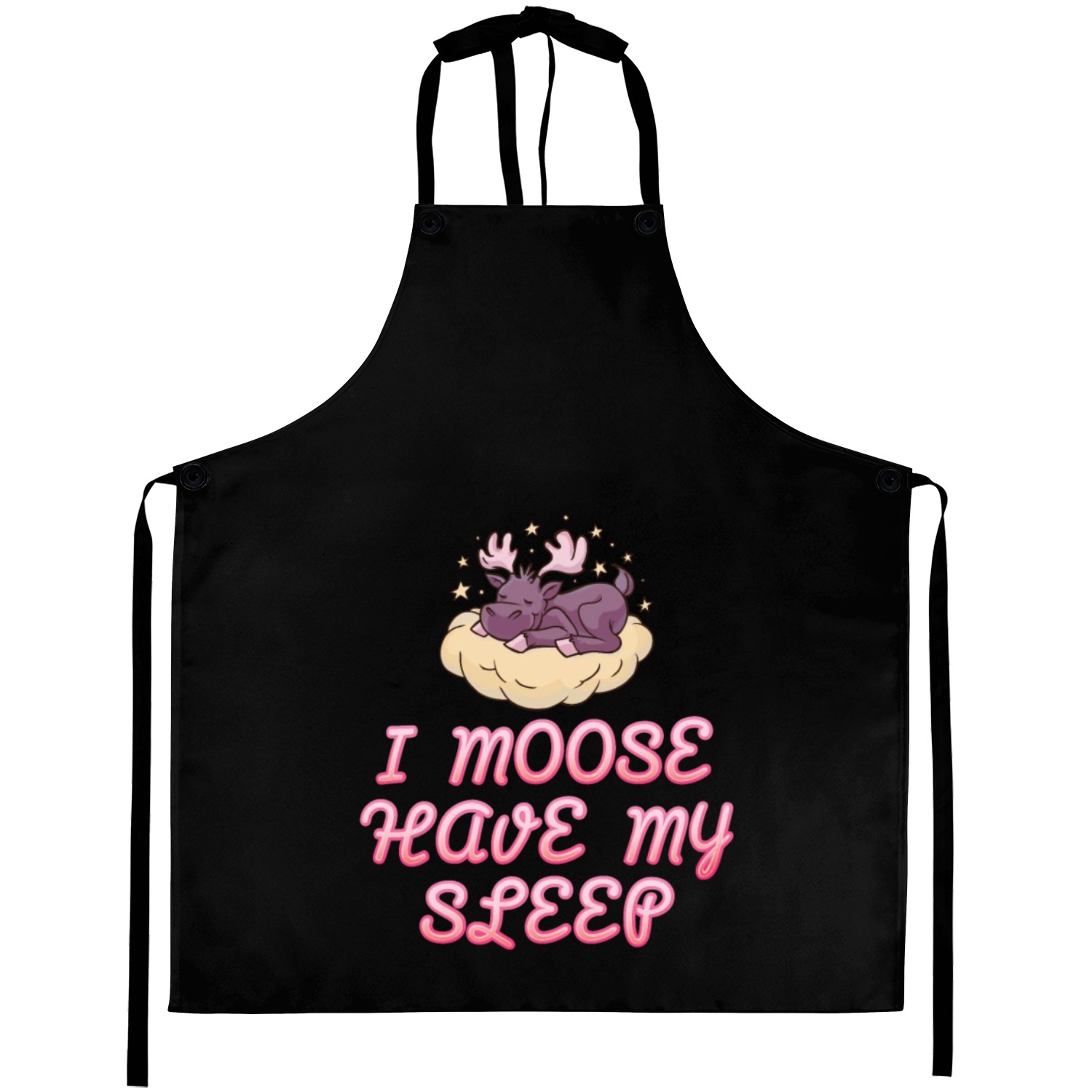 I Moose Have My Sleep Youth Cute Moose Aprons