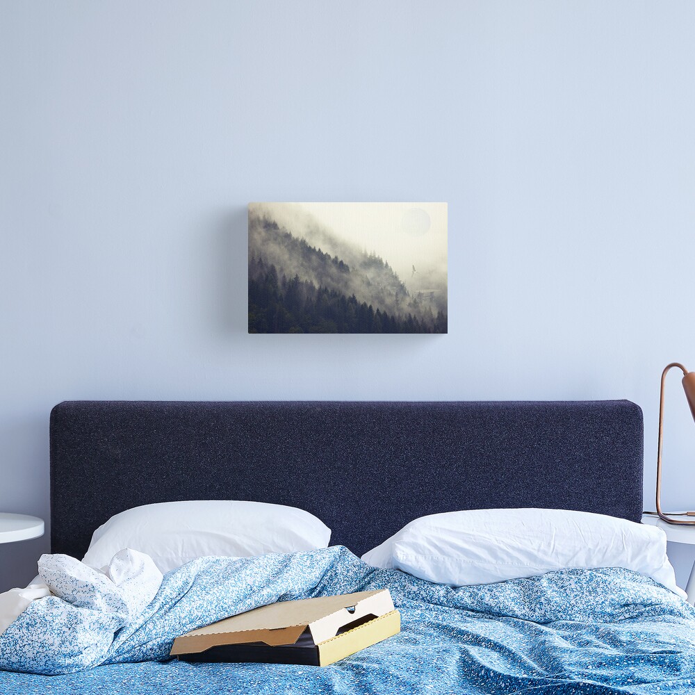 Forest Moon Canvas Print