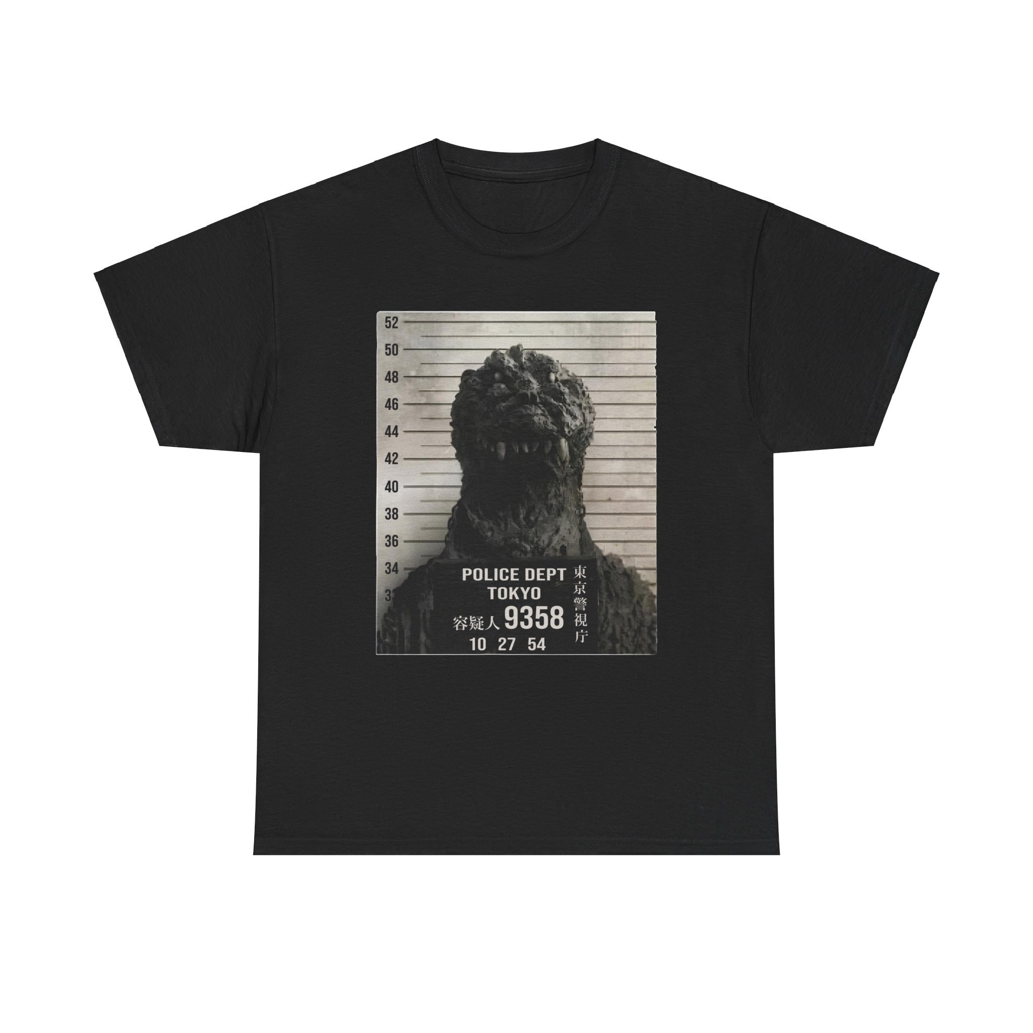 god zilla Mugshot Shirt, Funny god zilla Shirts, King of Monsters T Shirt, Movie Fan Gift for Him