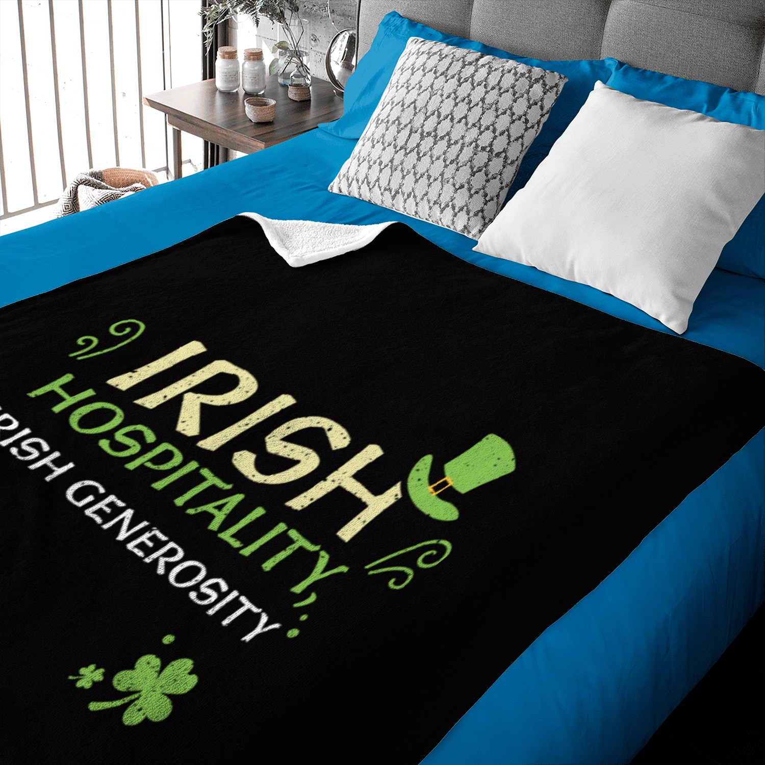 Irish hospitality, Irish generosity Baby Blankets