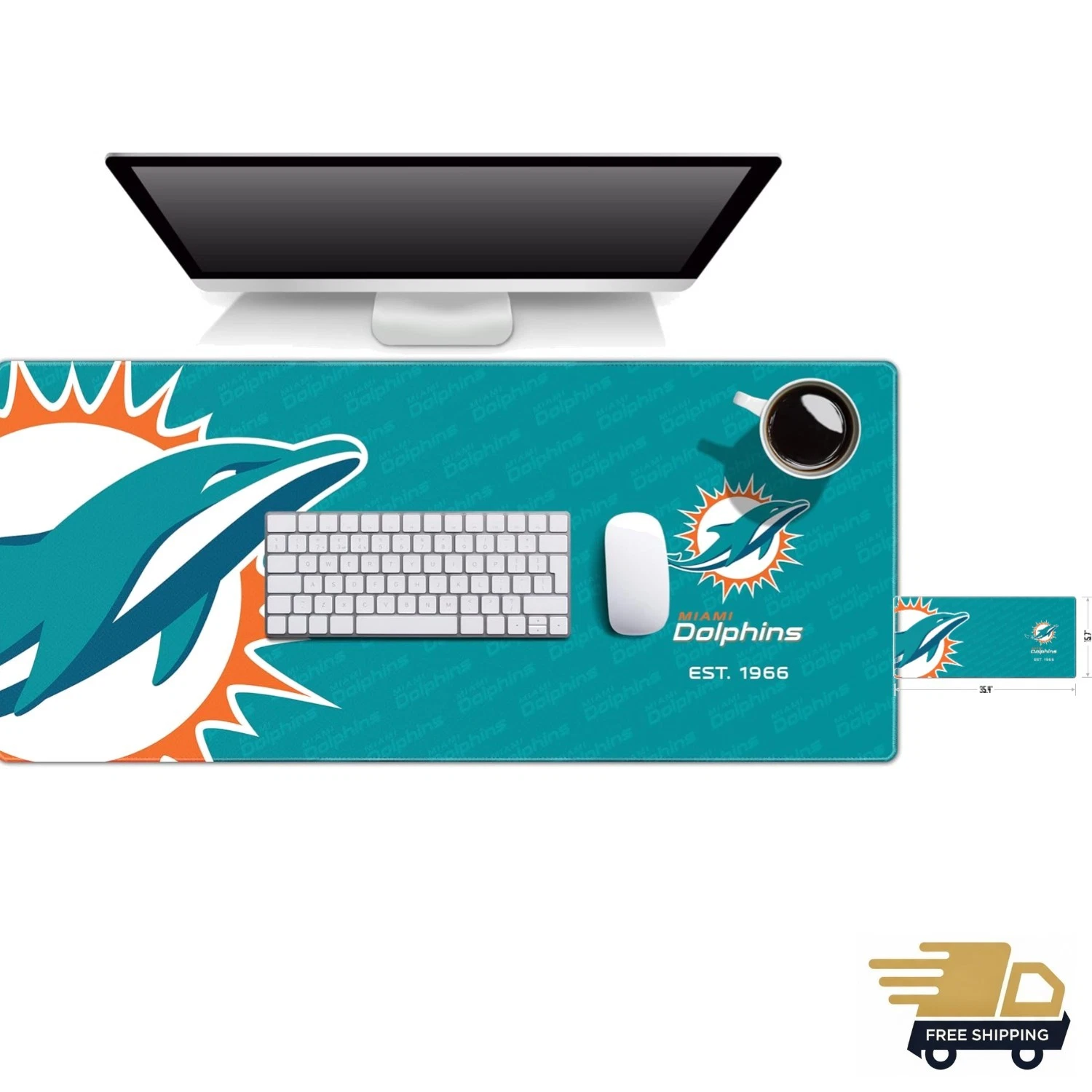 Football Logo Series Desk Mat