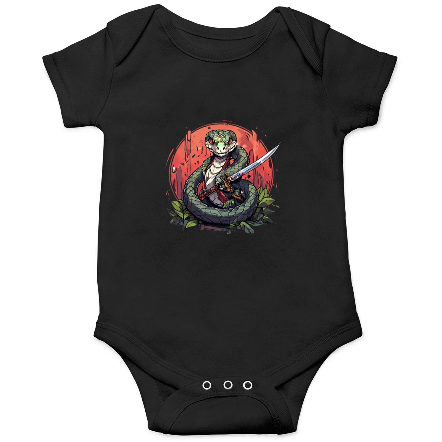 Snake And Sword Onesies