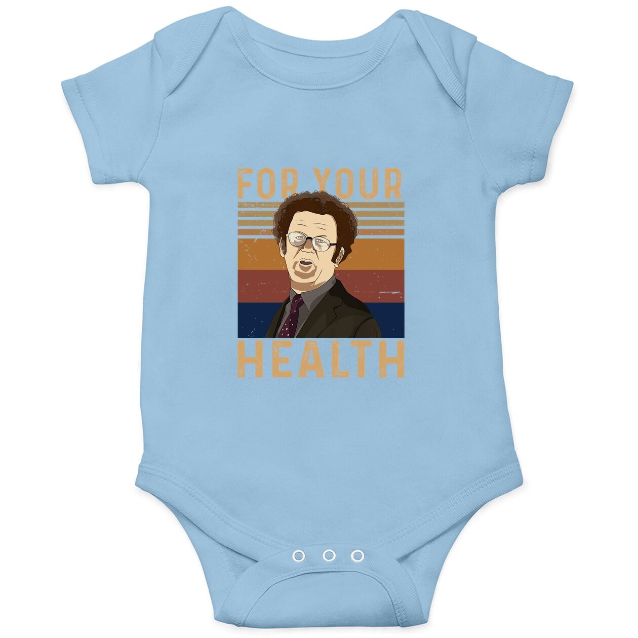 Check It Out! Dr. Steve Brule For Your Health Baby Bodysuit