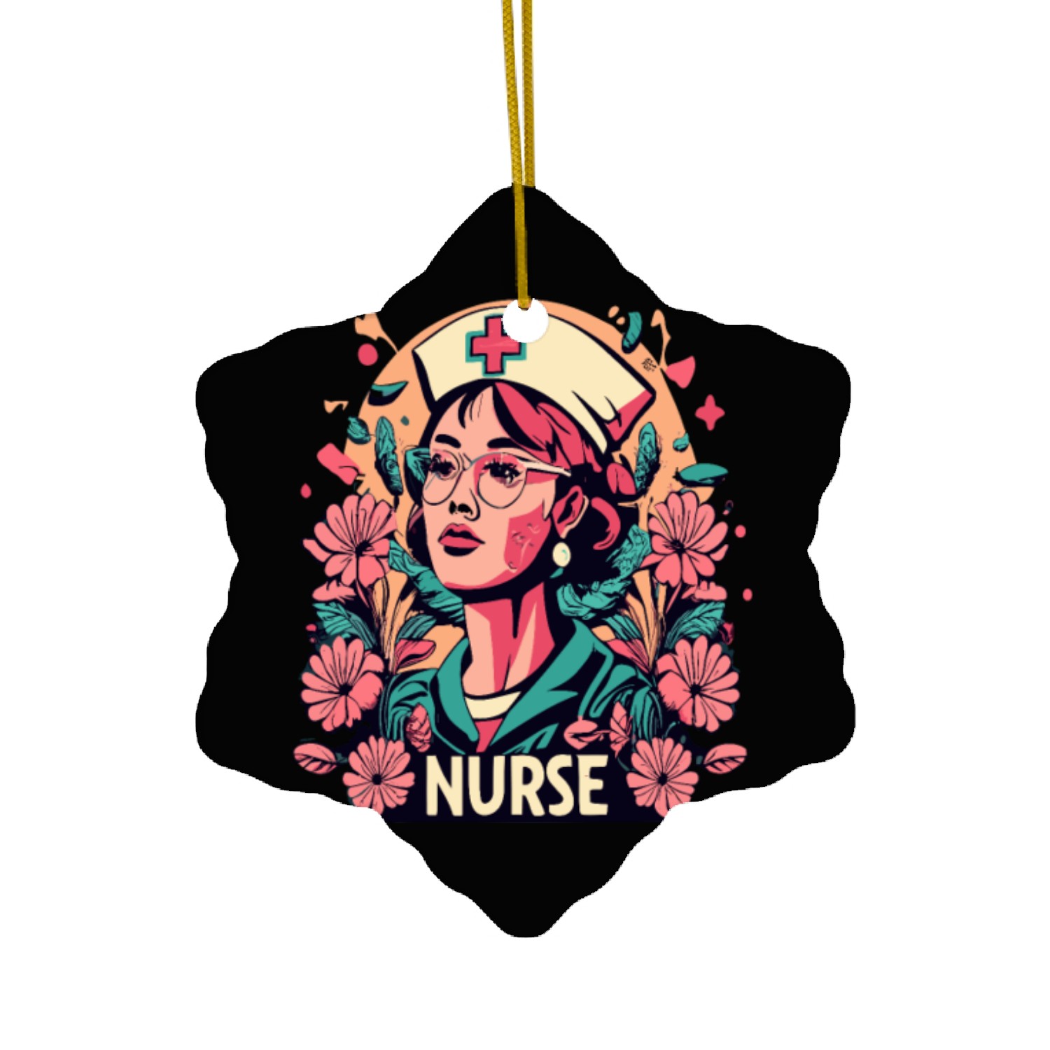 nursing bubble Ceramic Ornaments