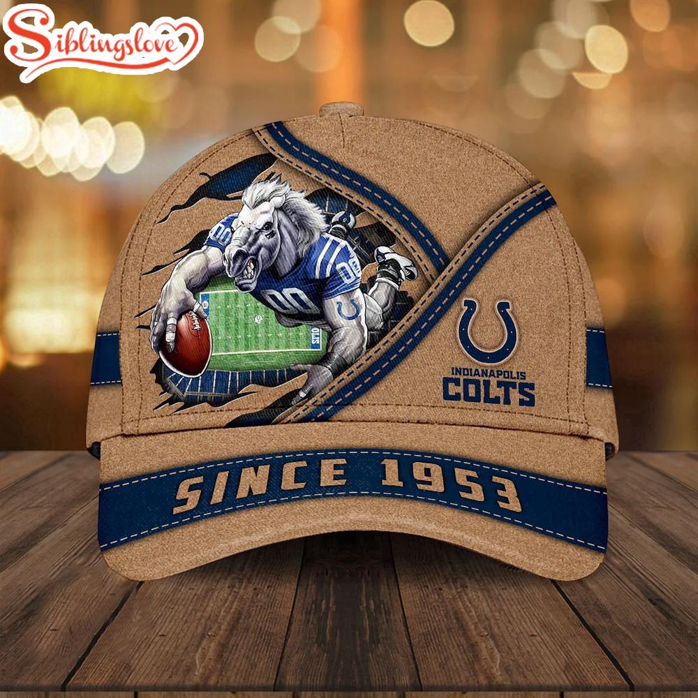 Indianapolis Team Colts Mascot Baseball Cap For Fans