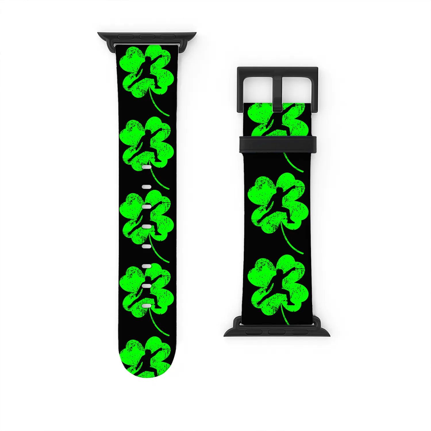 Fencing St. Patrick's day shamrock Watch Bands For Apple Watch