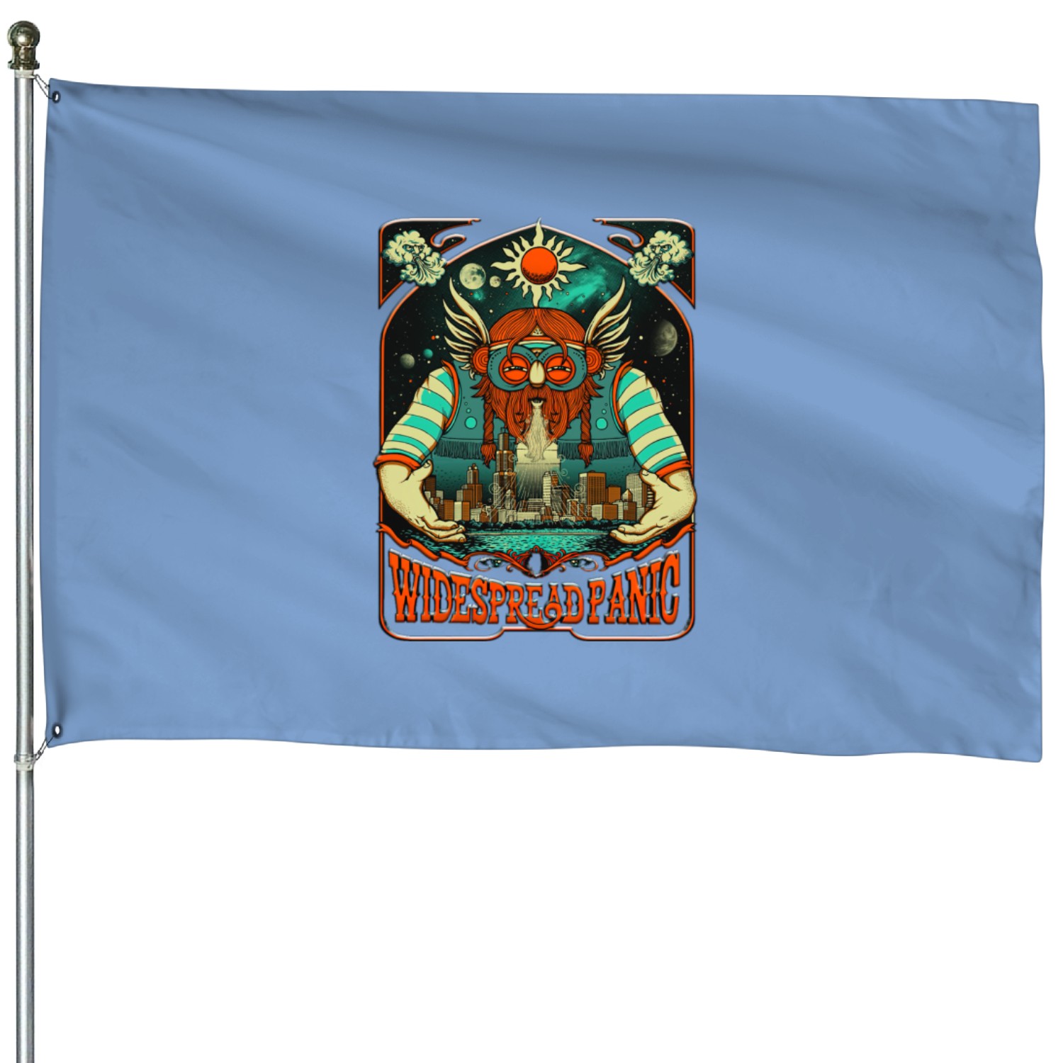 Widespread Panic Band House Flags