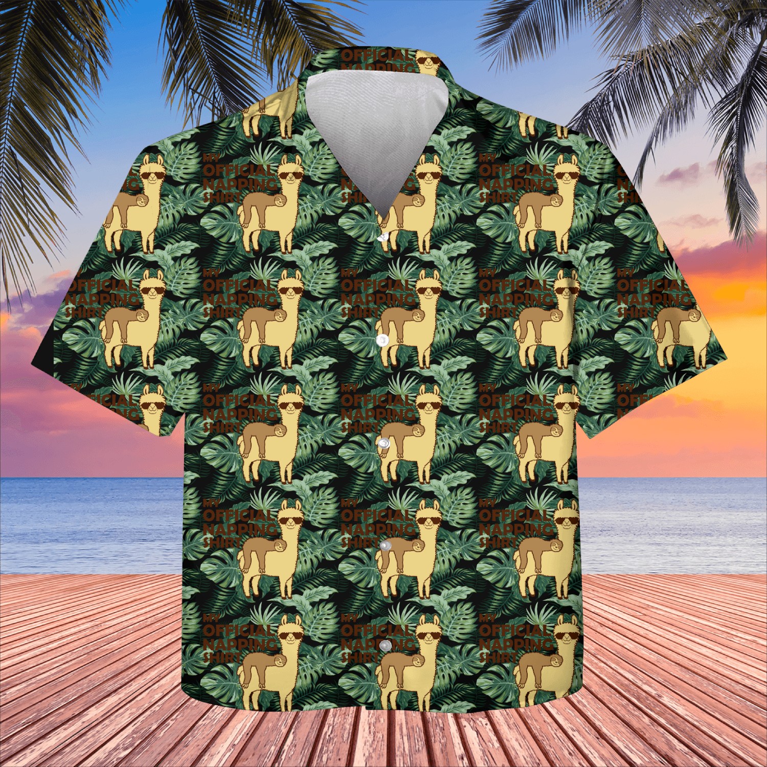 My official napping Kids Hawaiians