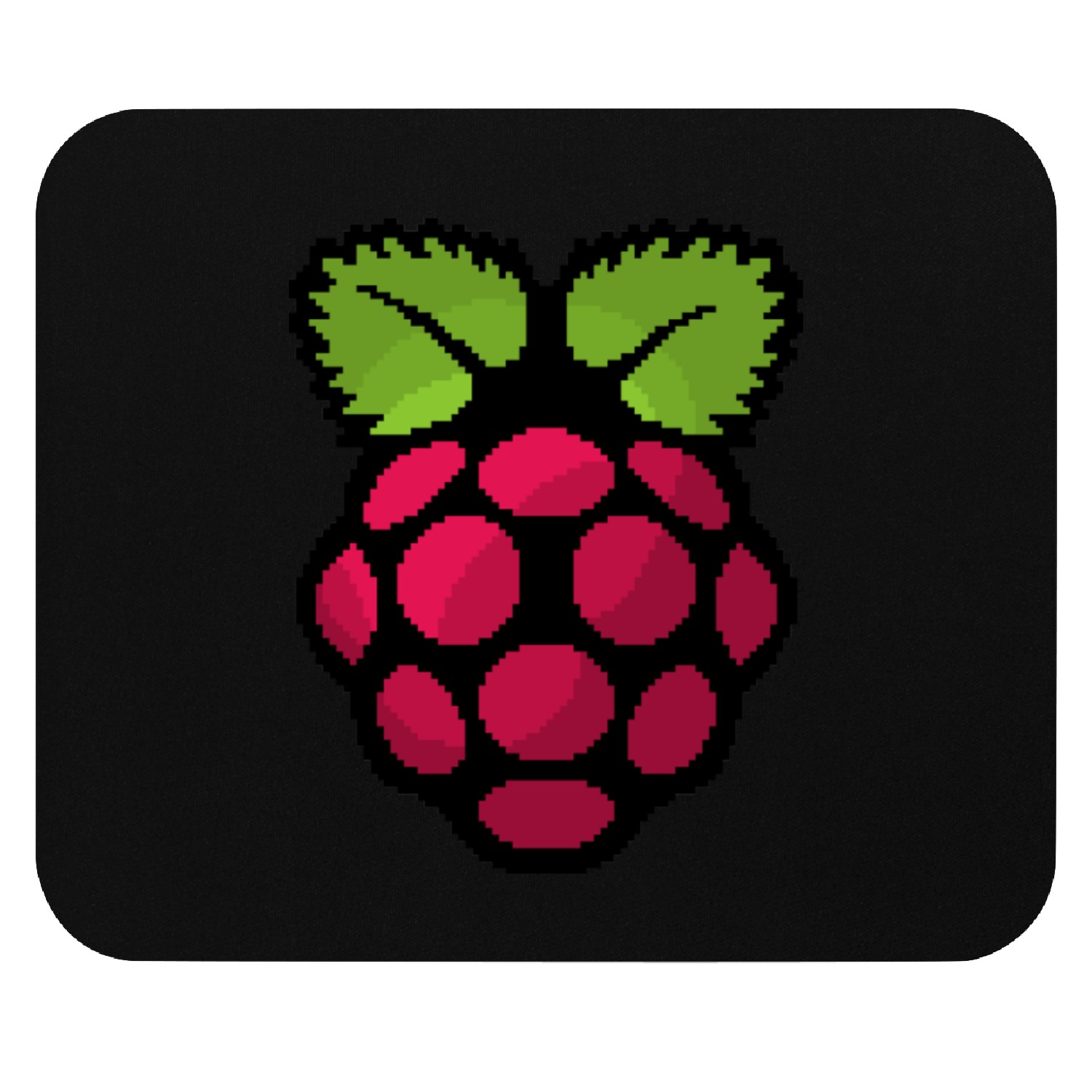 Raspberry Pi Pixel Logo Mouse Pads