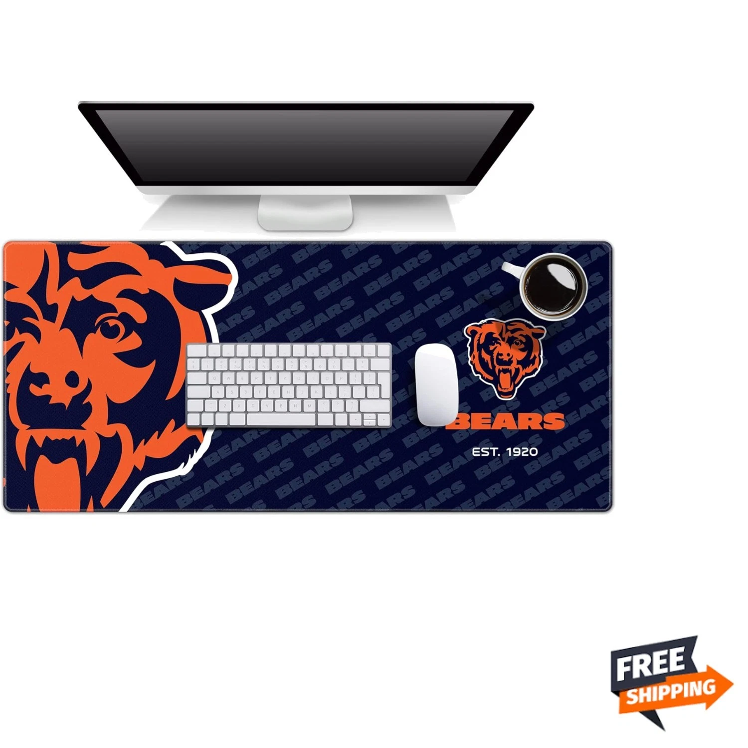 Football Logo Desk Mat
