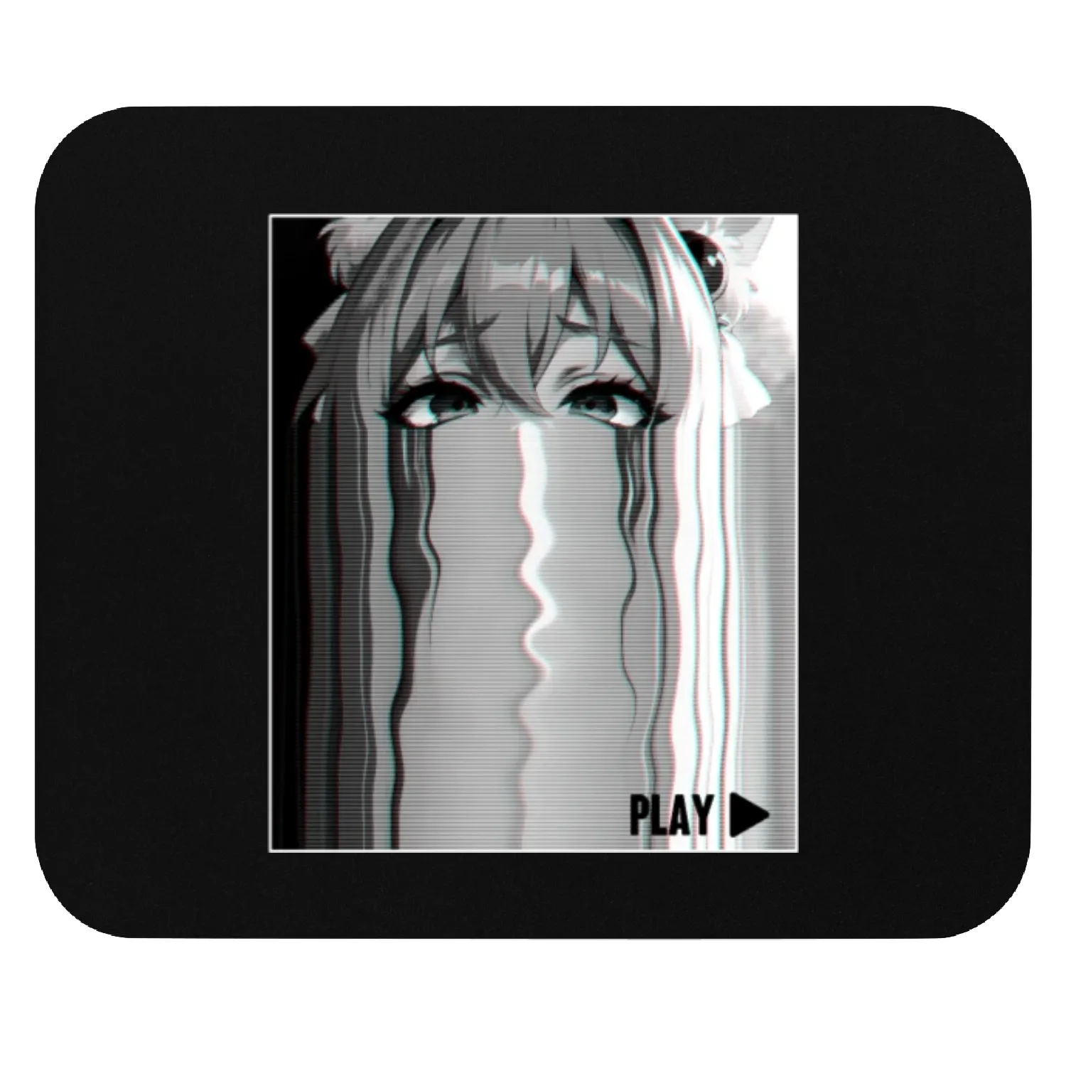 Aesthetic Vaporwave Japanese Futurism Anime Mouse Pads