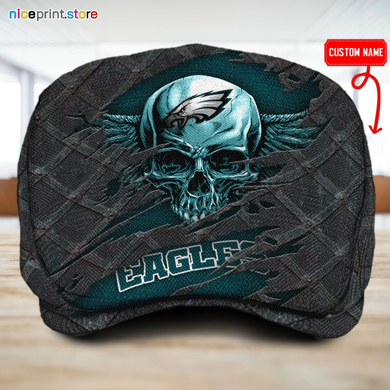 Philadelphia Team Jeff Cap Eagles football Driver Cap Golf Cap football Flat Cap