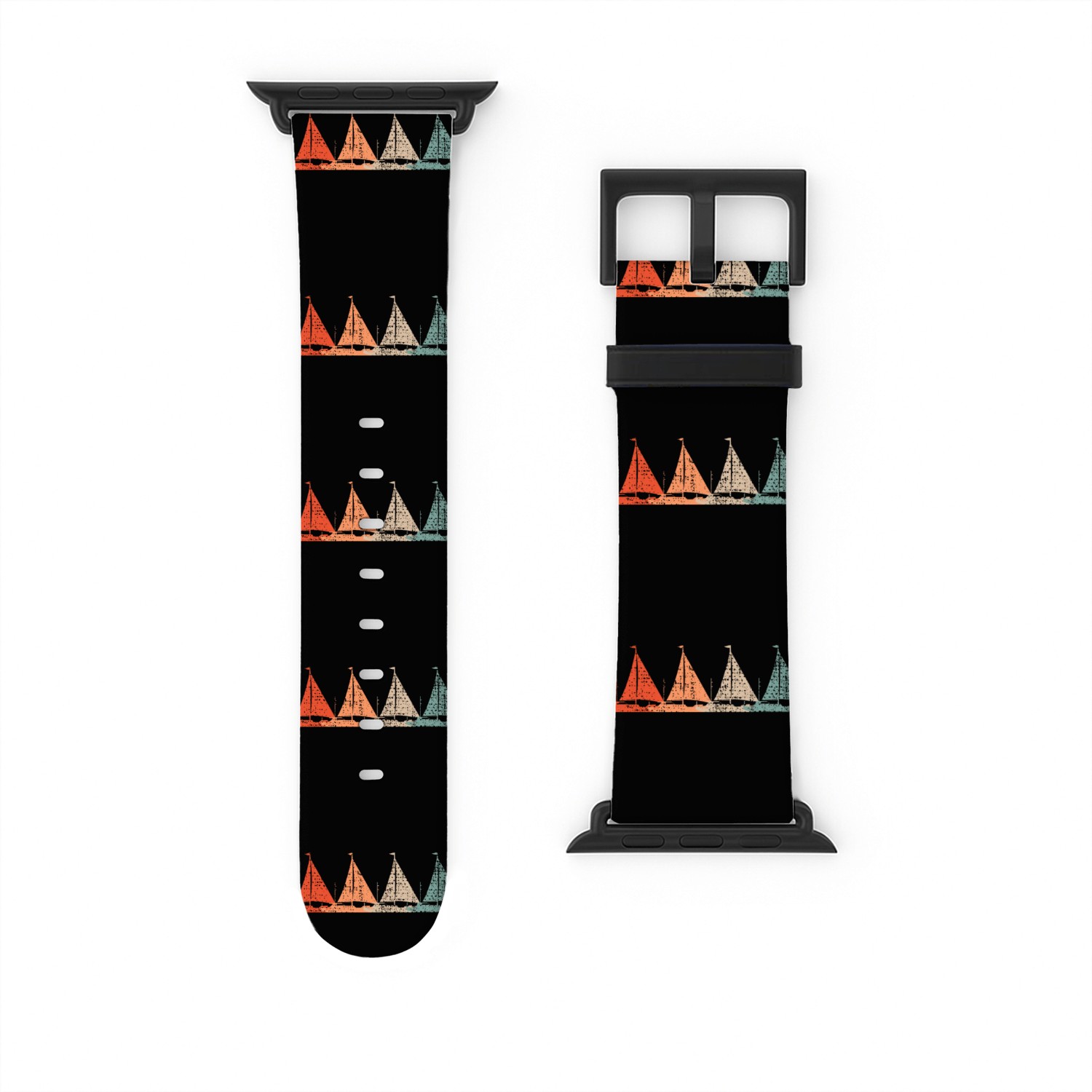 Sail Boat Retro Watch Bands For Apple Watch