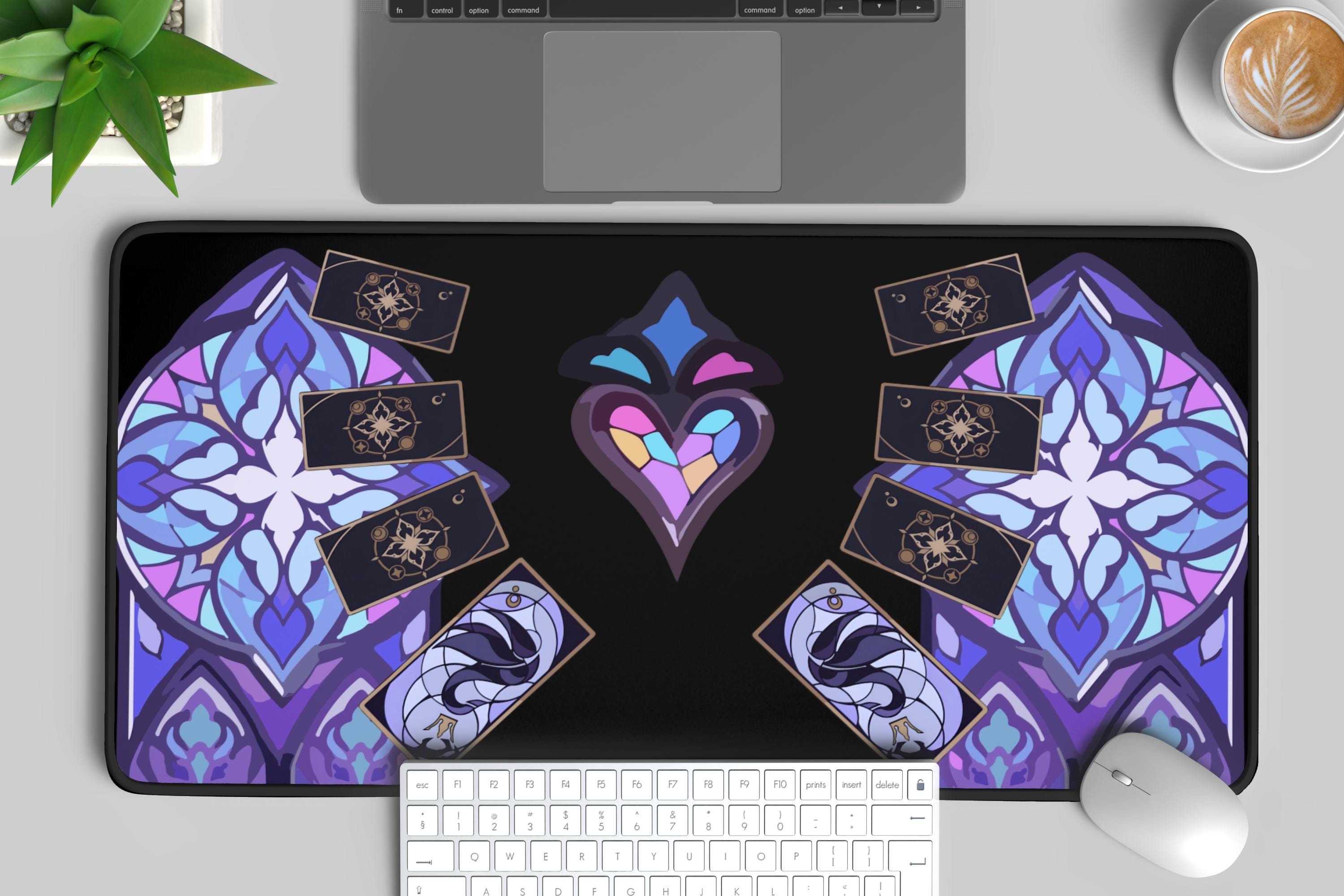 Black Swan Honkai Star Rail Desk Mat