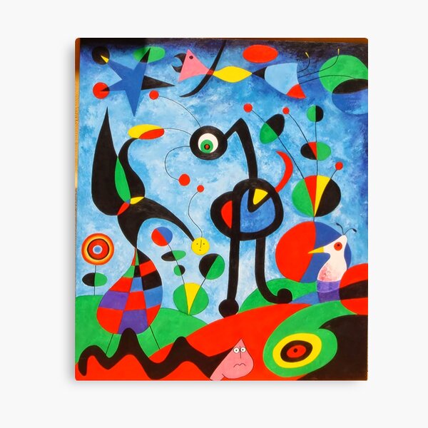 The Garden joan miro 1925 Canvas