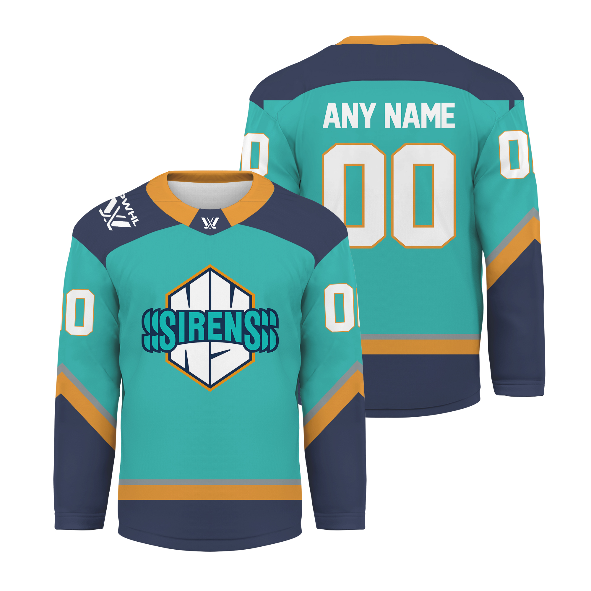 New York Sirens 2025/26 Home Men's Hockey Jersey Personalized Fan Gear