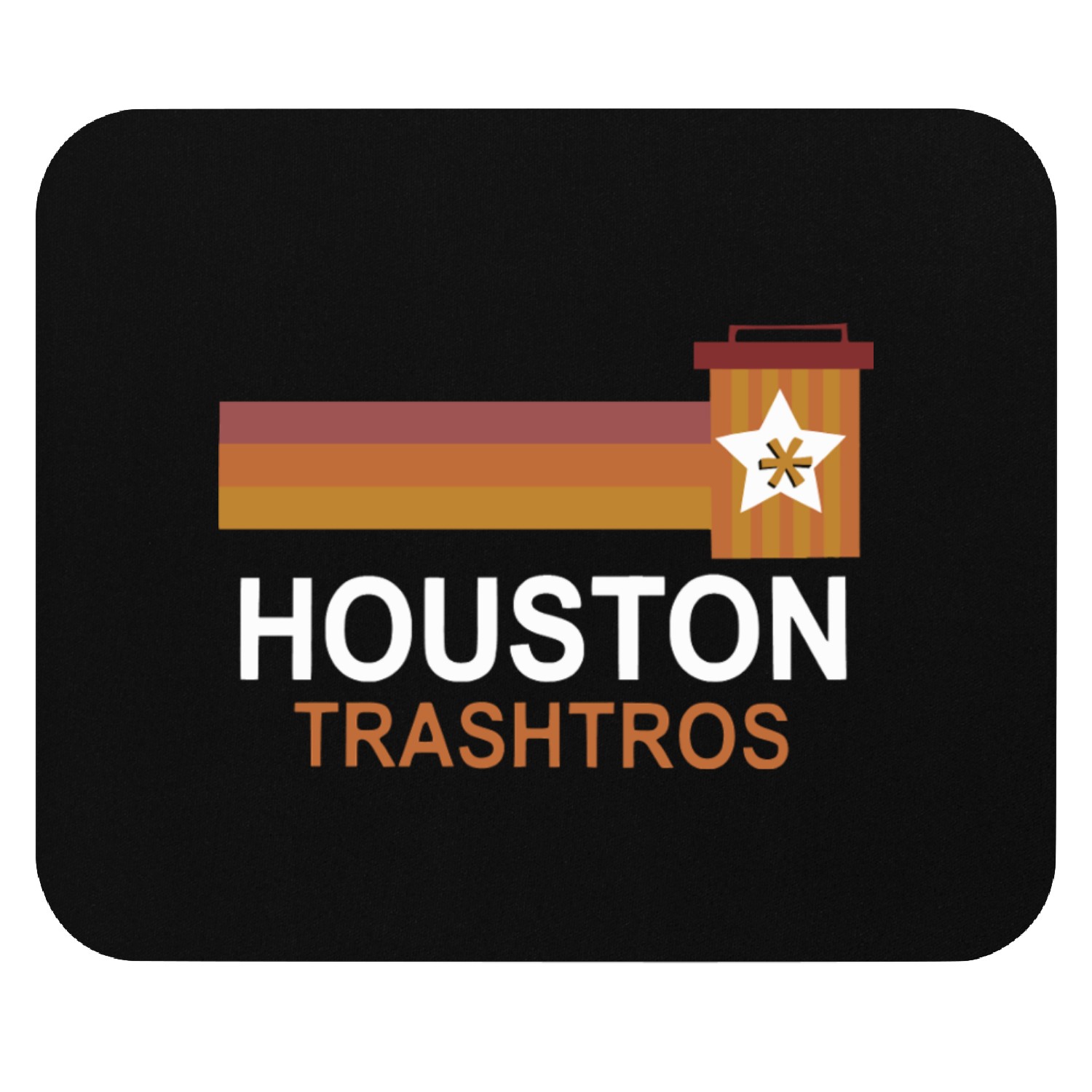Houston Trashtros Asterisks Mouse Pads