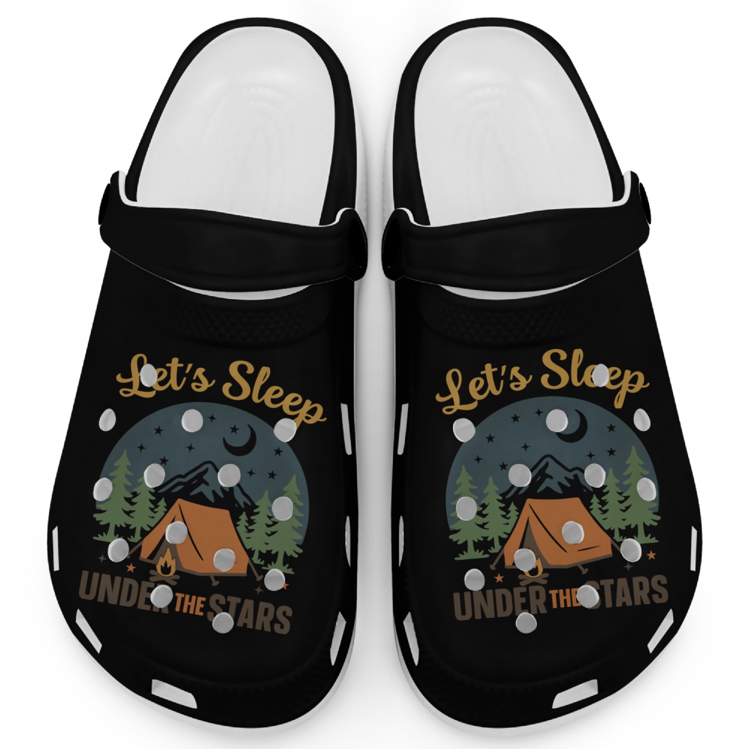 Let's Sleep Under the Stars Clogs