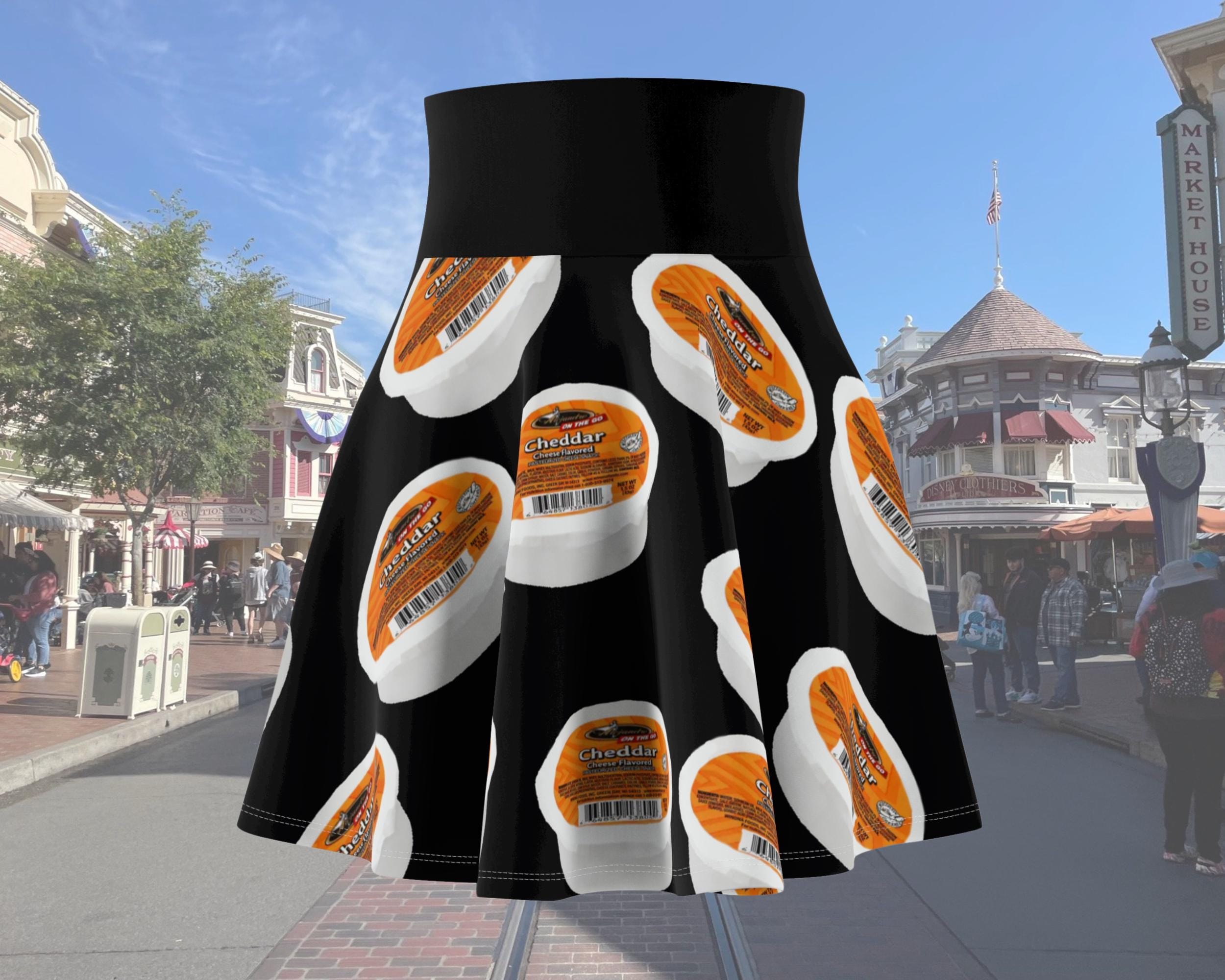 Will Run For Cheese! Plastic Cheese Running Skirt