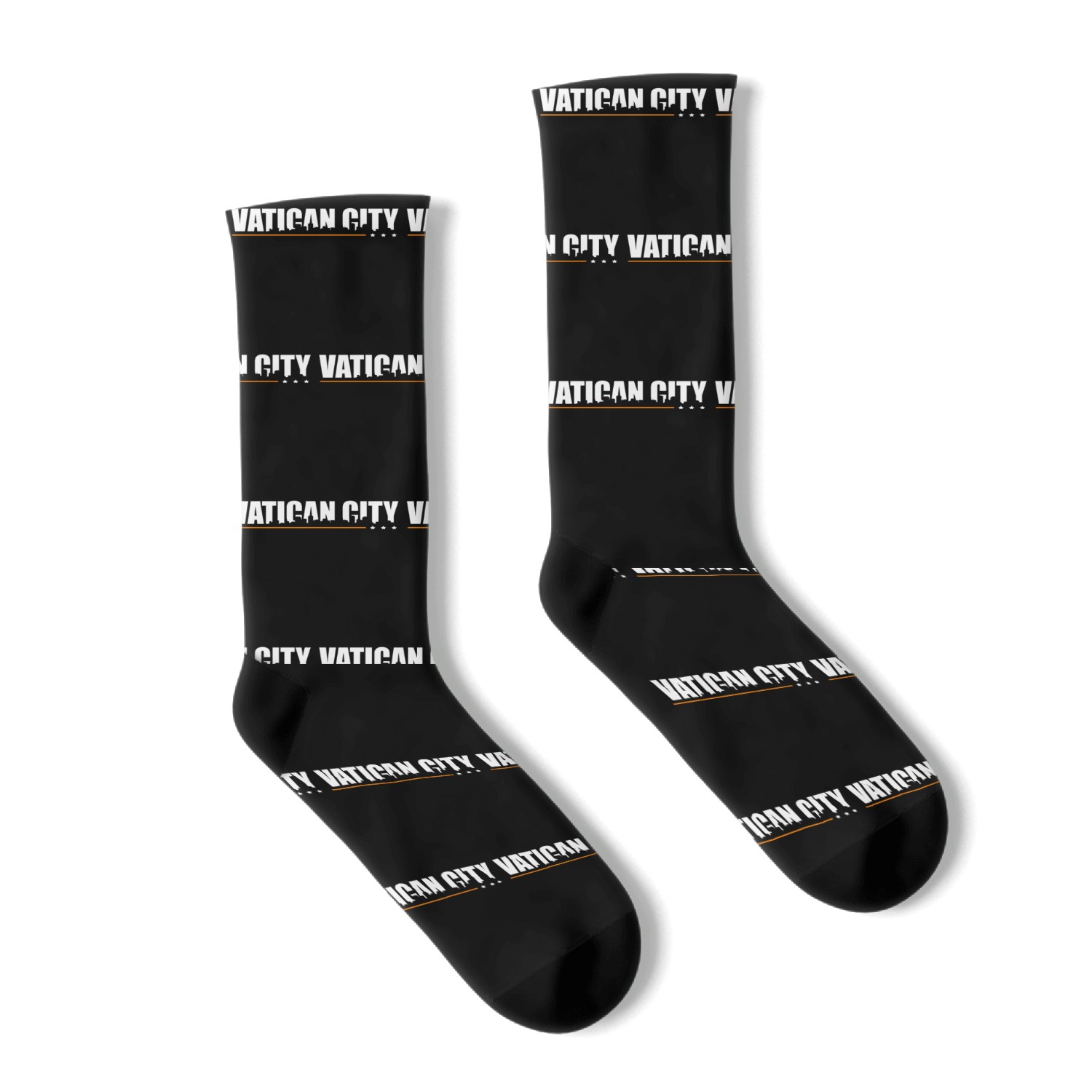 Urban Vatican City Design Socks