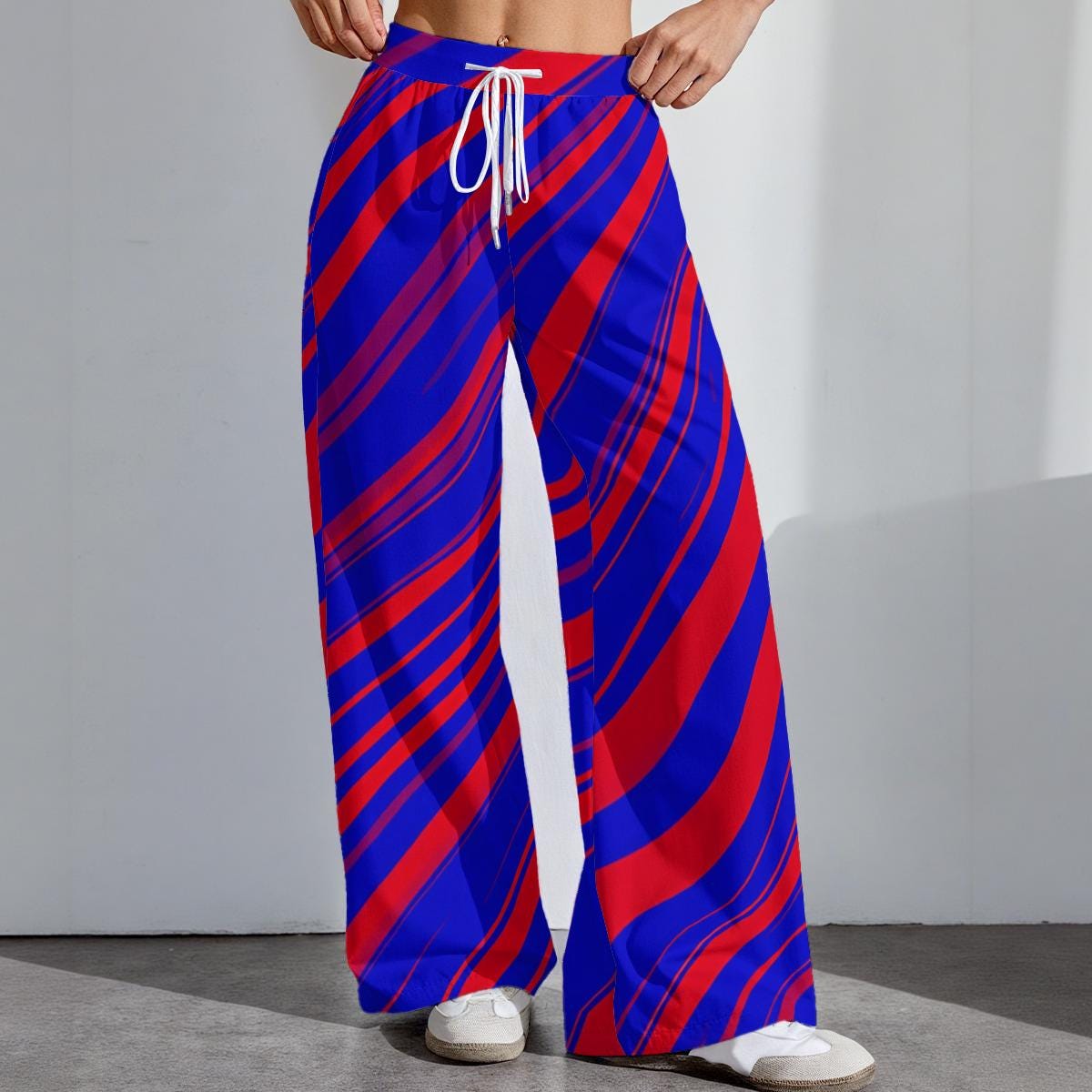 Buffalo Football Stretch Pants, Women's Game Day Leggings, Tailgate Outfit, Cute Football Trousers